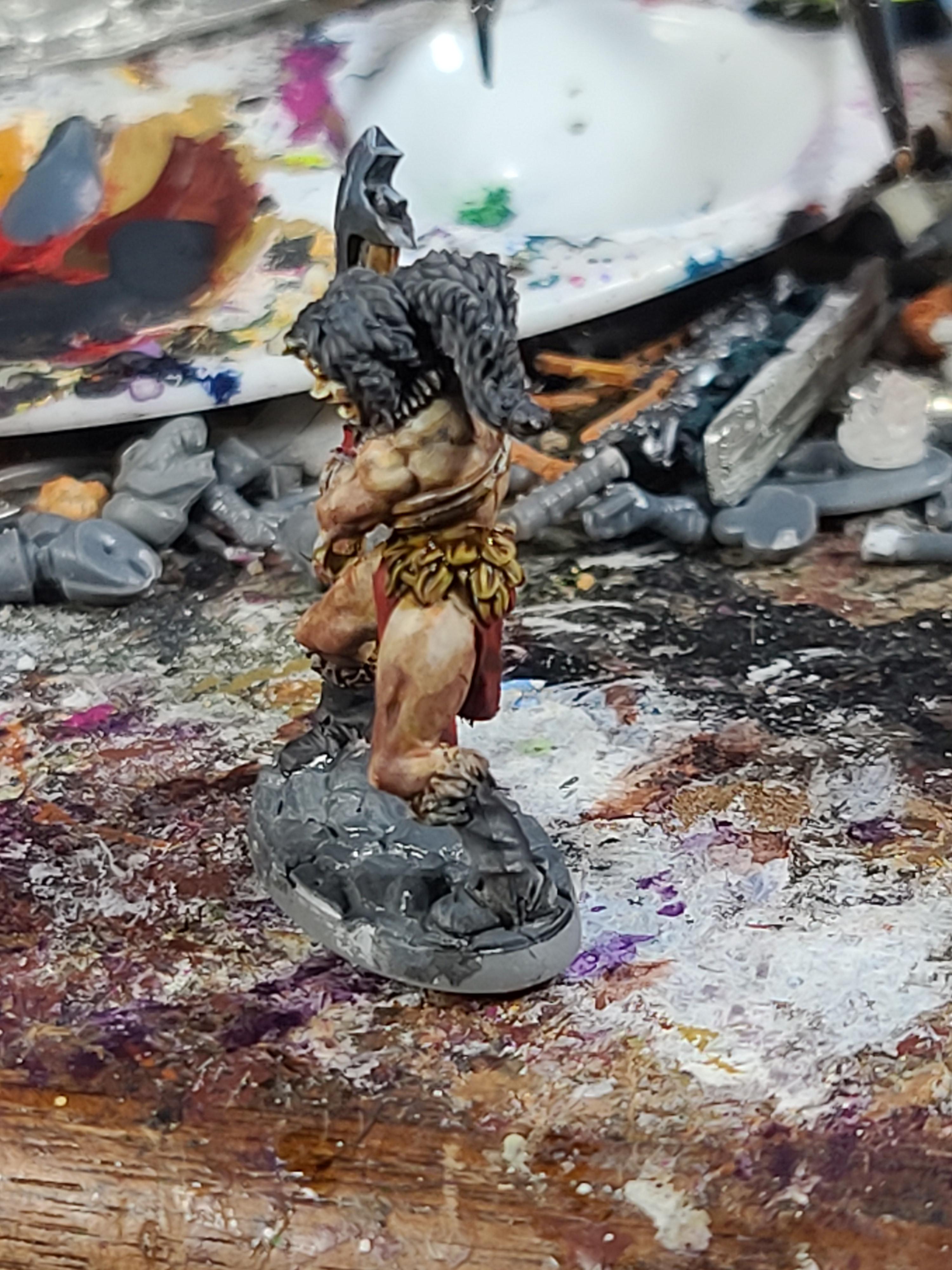 Bones, Conan Ish, Hyperborian Female, Reaper Miniatures, Tom Mason