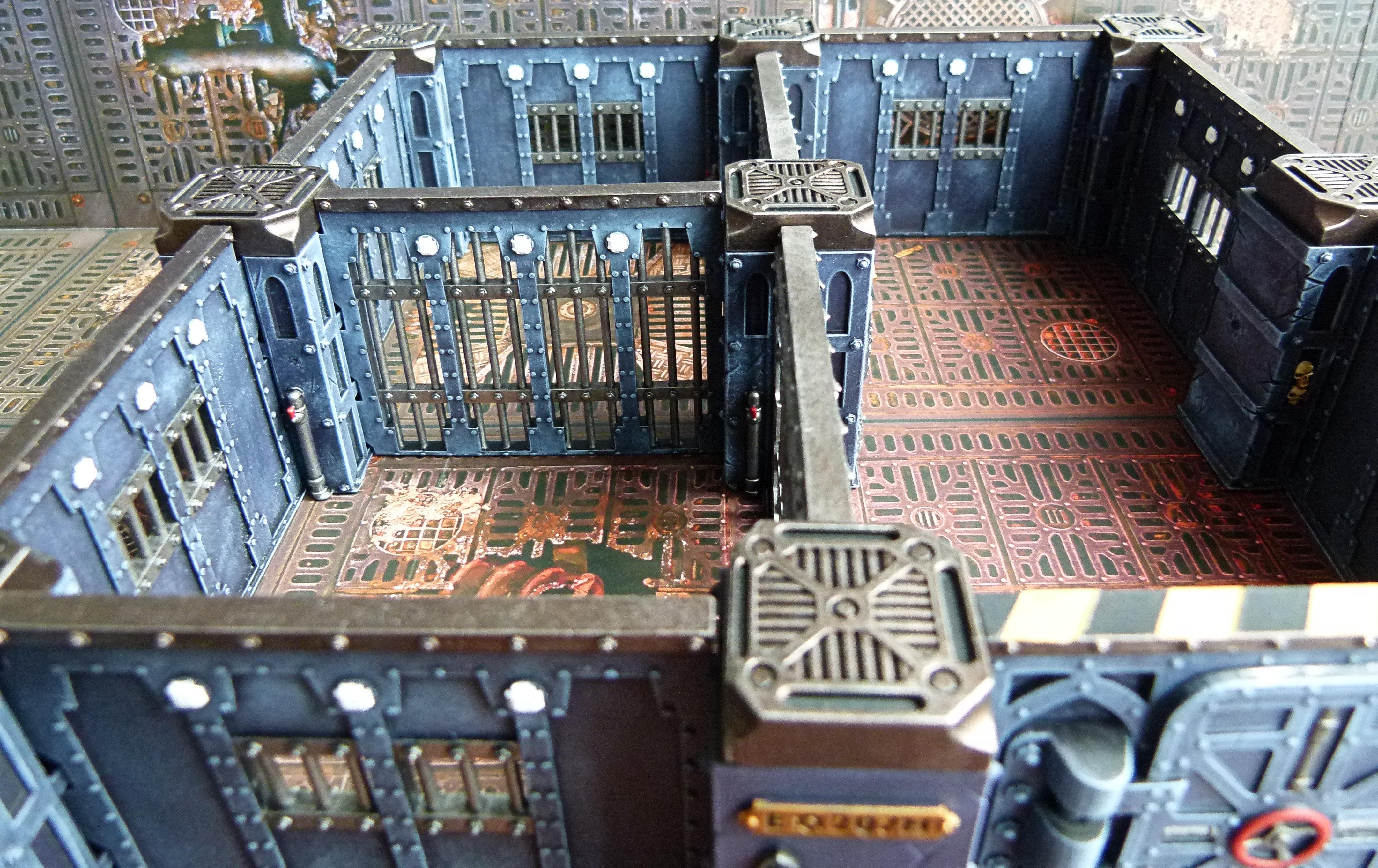 Space Hulk Prison Front Plan