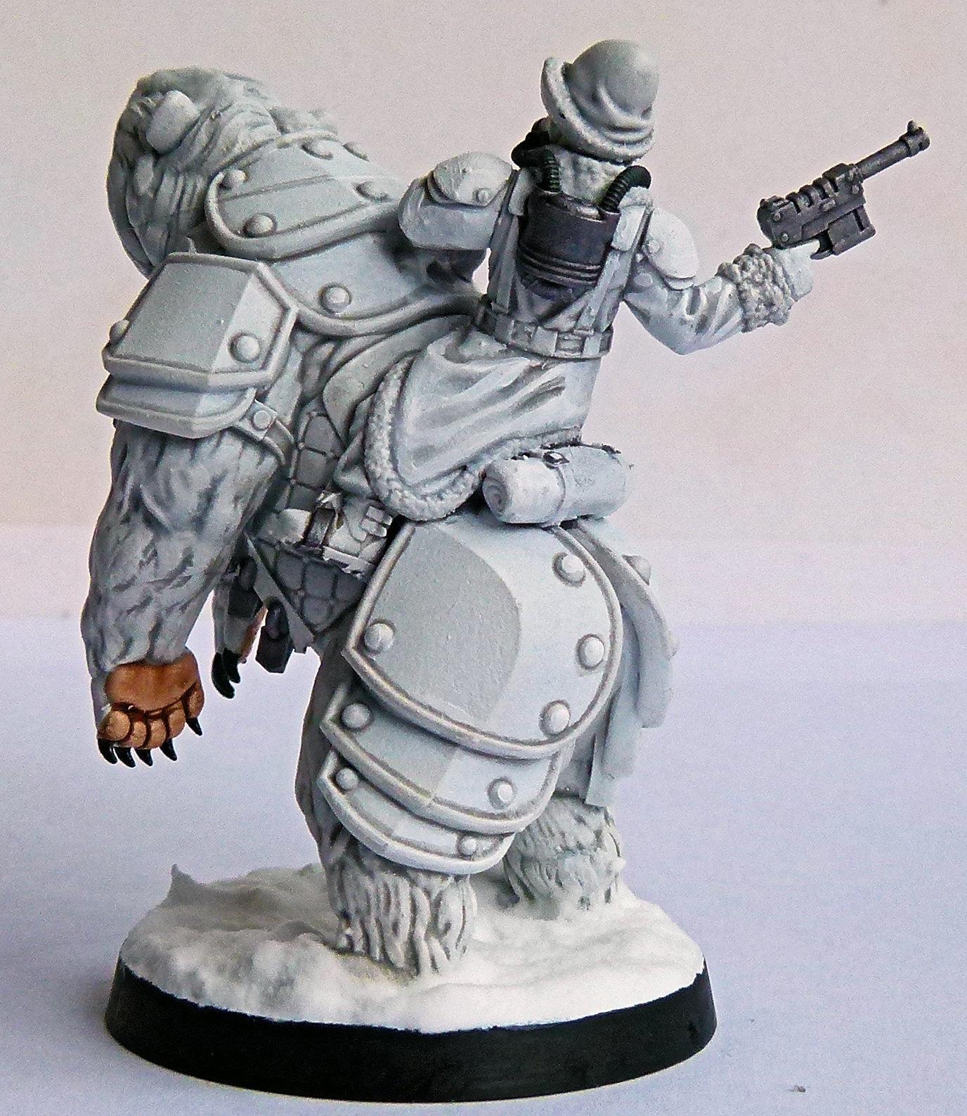 Frostguard Cavalry Captain Rear Left