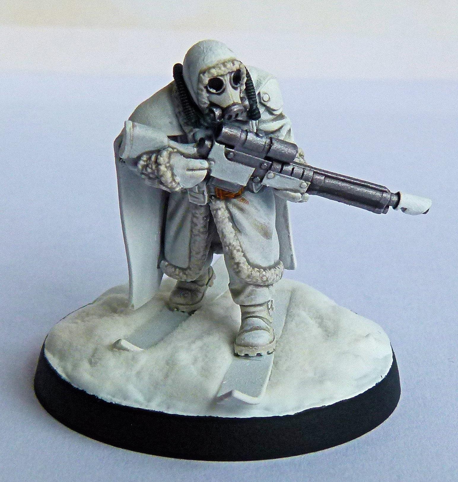 Infantry. Ski, Snow, Frostguard Sniper 4