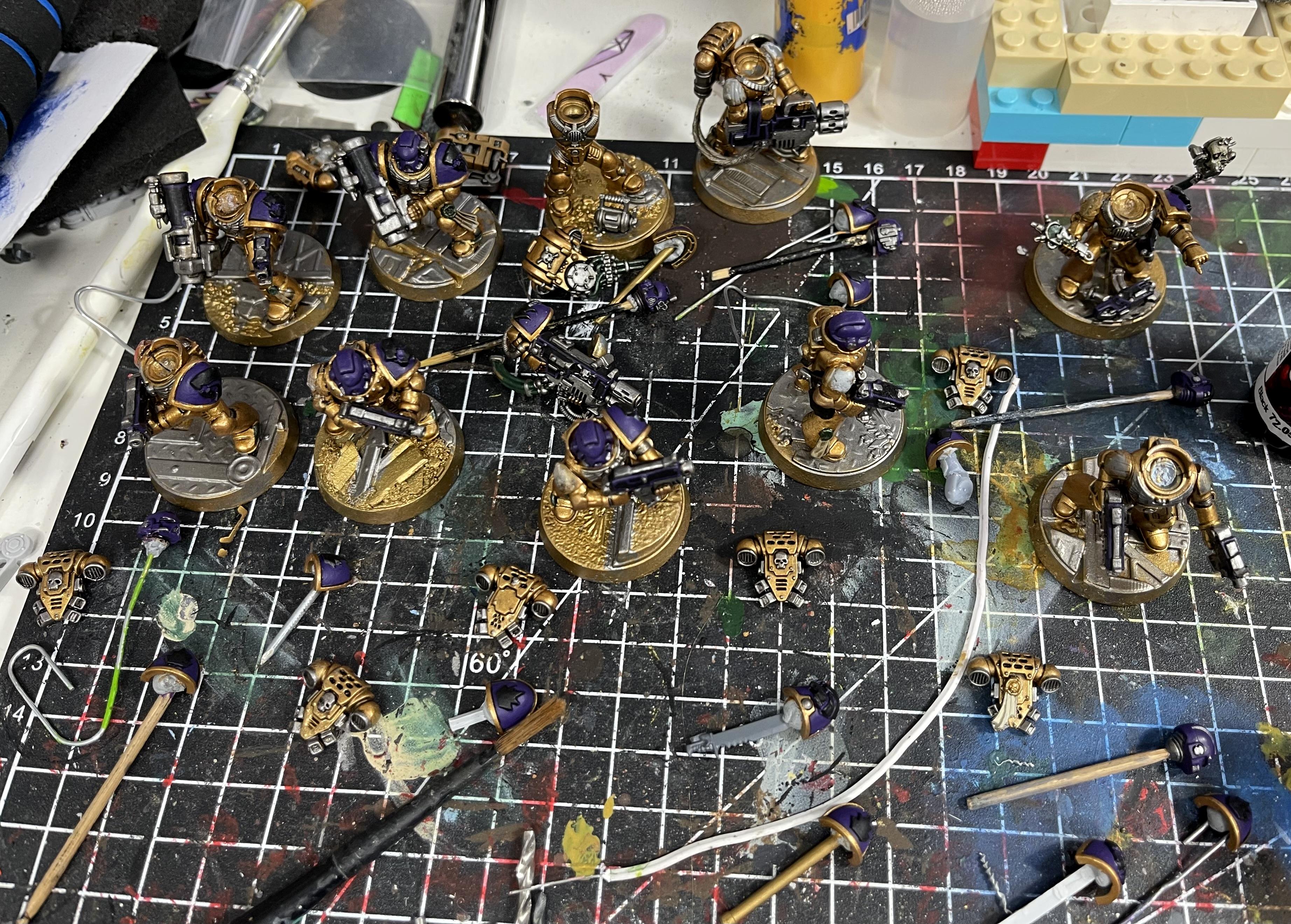 Devastators, Space Marines, Void Panthers, Warhammer 40,000, Warhammer Fantasy, Work In Progress