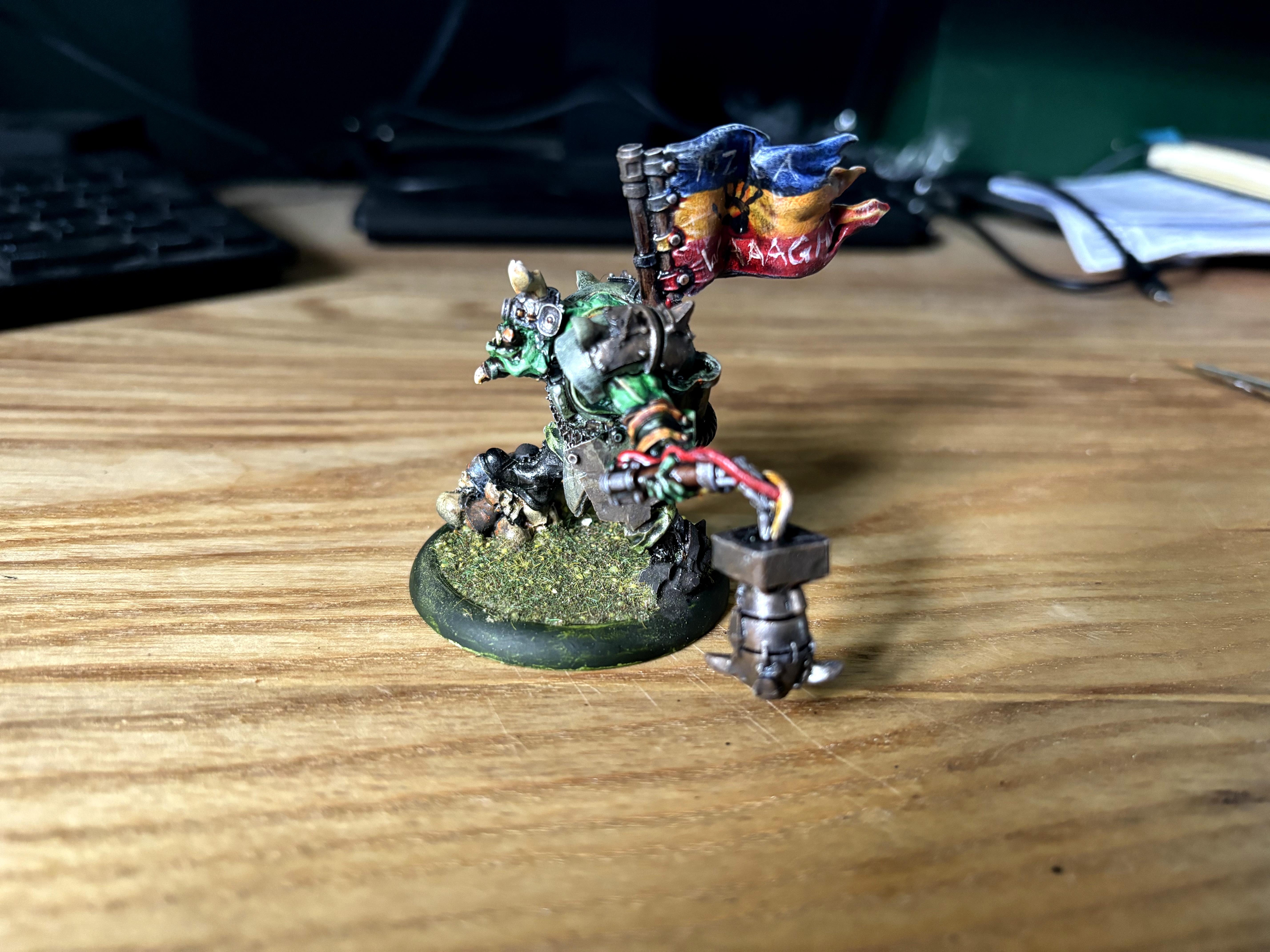 Max Mini, Tactical Nuke Mace, Unnamed Ork Hero