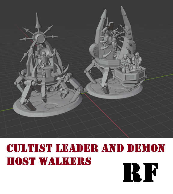 6mm 10mm, Chaos, Cultist, Epic, Grimdark