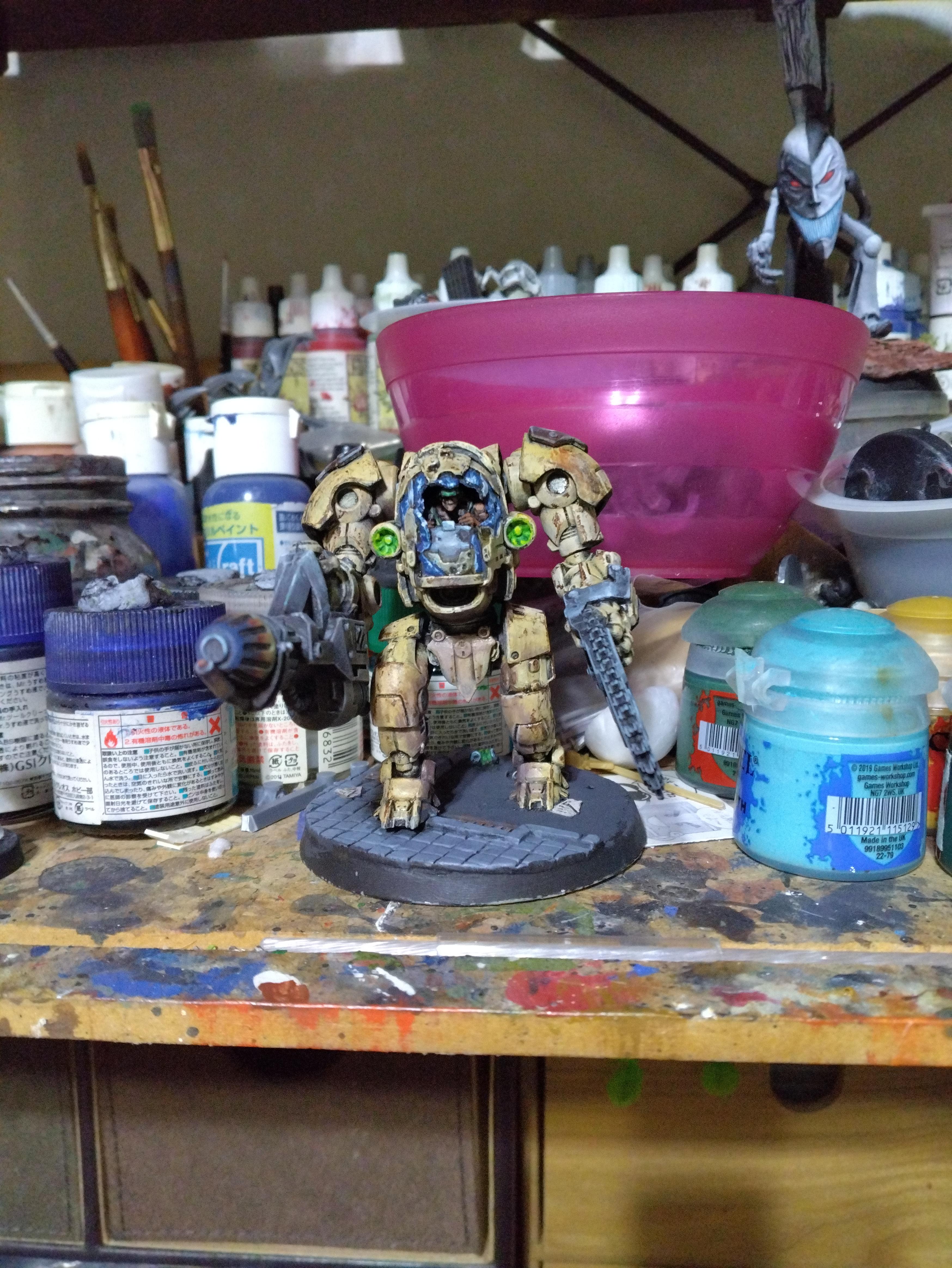 Deadzone, Mantic, May 2024, Mech, Walker, Work In Progress