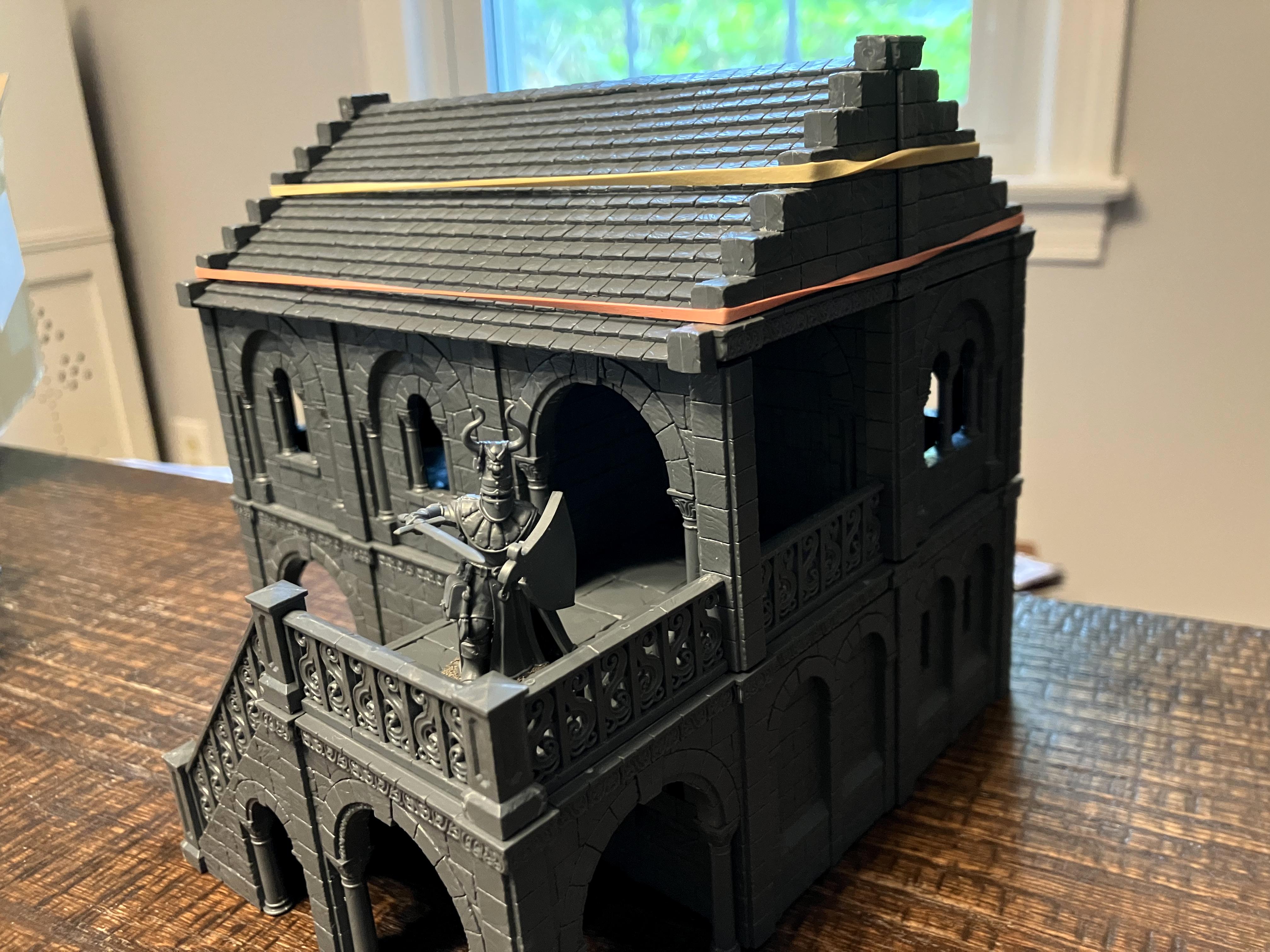 Games Workshop, Gondor, Kitbash, Lord Of The Rings, Mansion, Mesbg, Middle Earth, Terrain, Terrain Building