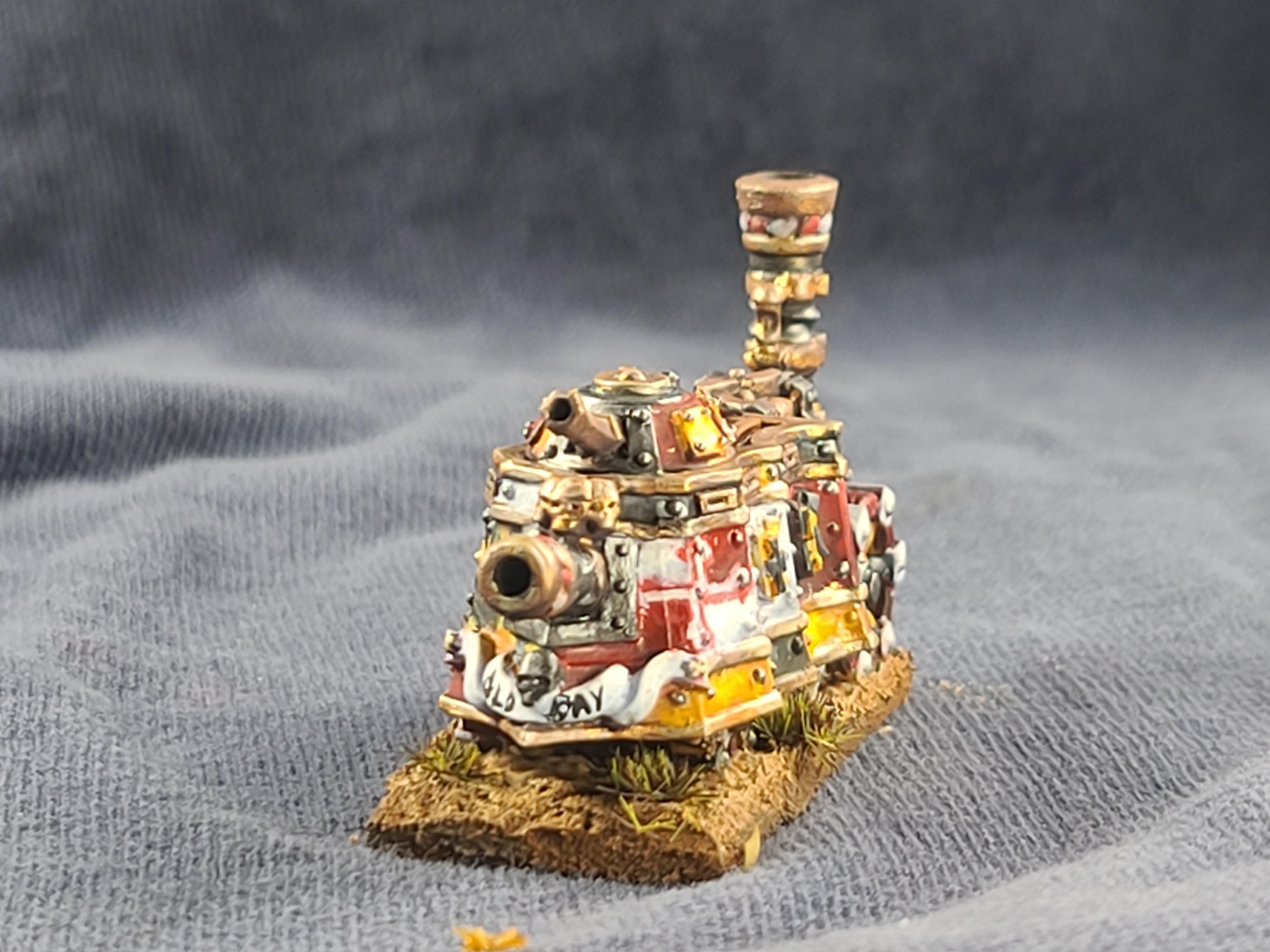 10mm, Empire, Excellent Miniatures, Minirat, Steam Tank, Warhammer Fantasy, Warmaster