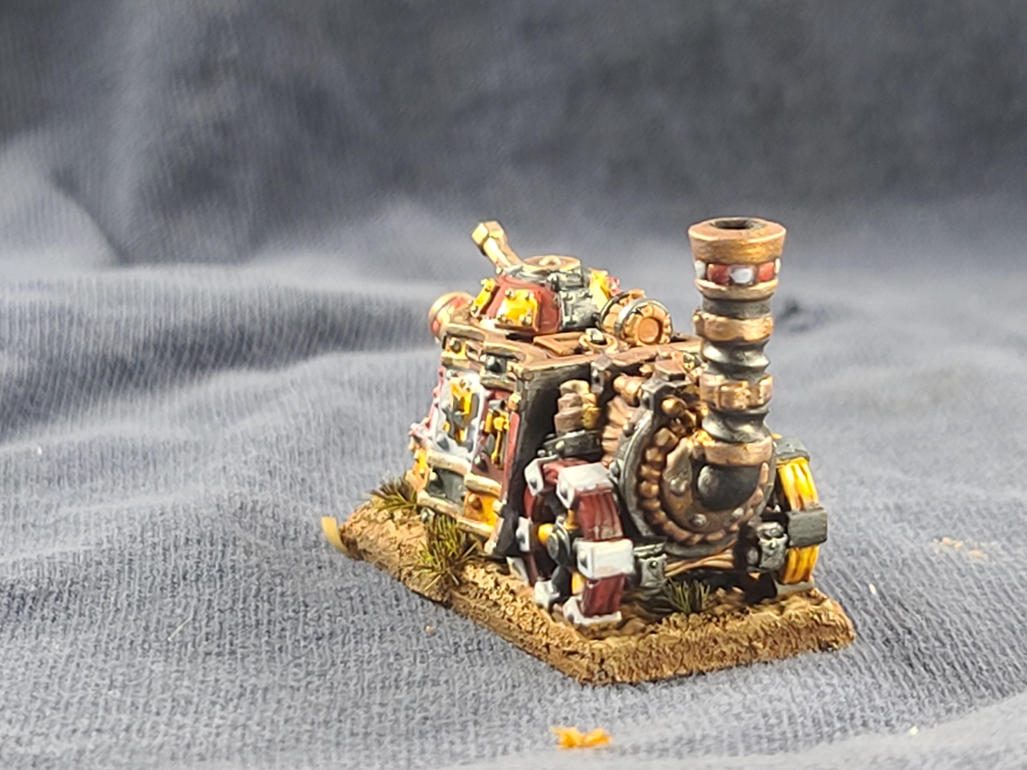 10mm, Empire, Excellent Miniatures, Minirat, Steam Tank, Warhammer Fantasy, Warmaster