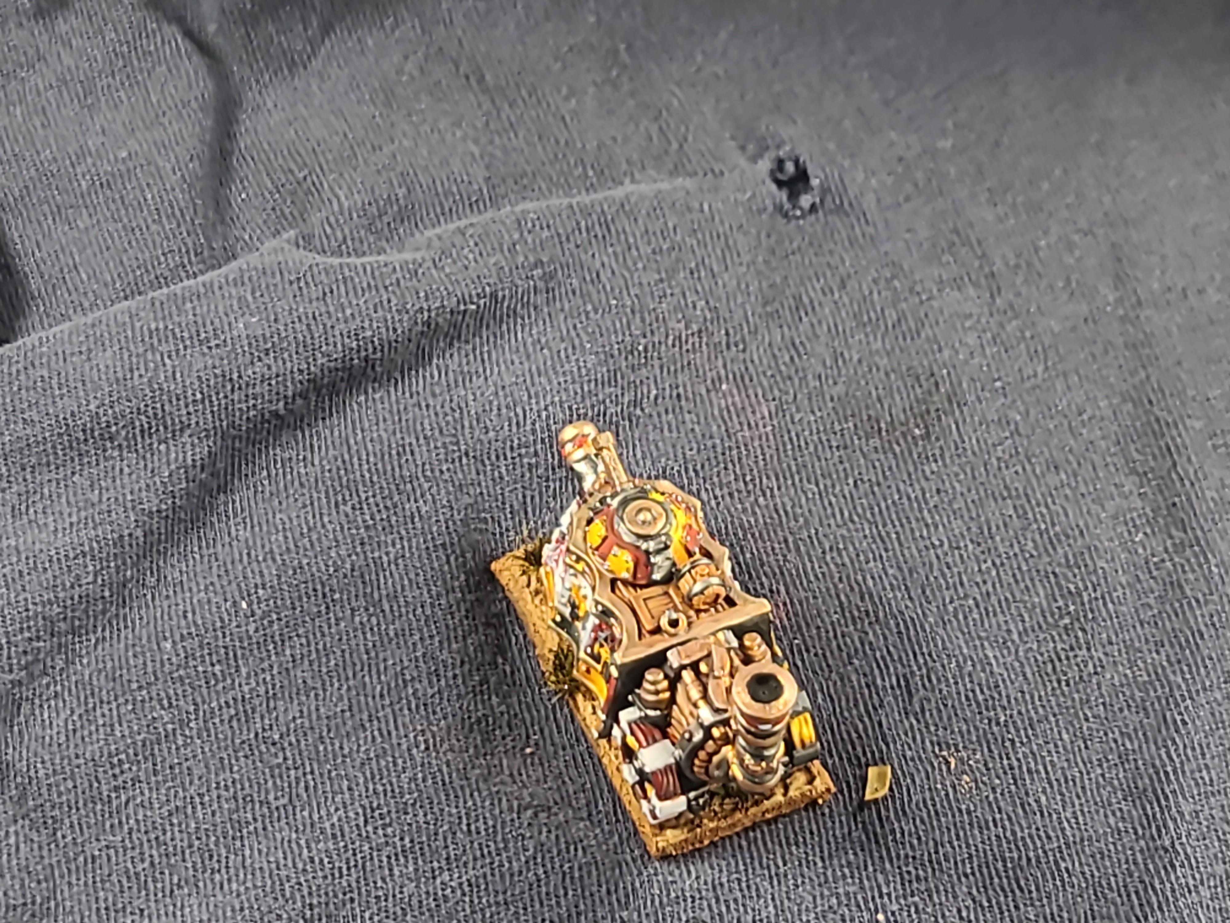 10mm, Empire, Excellent Miniatures, Minirat, Steam Tank, Warhammer Fantasy, Warmaster