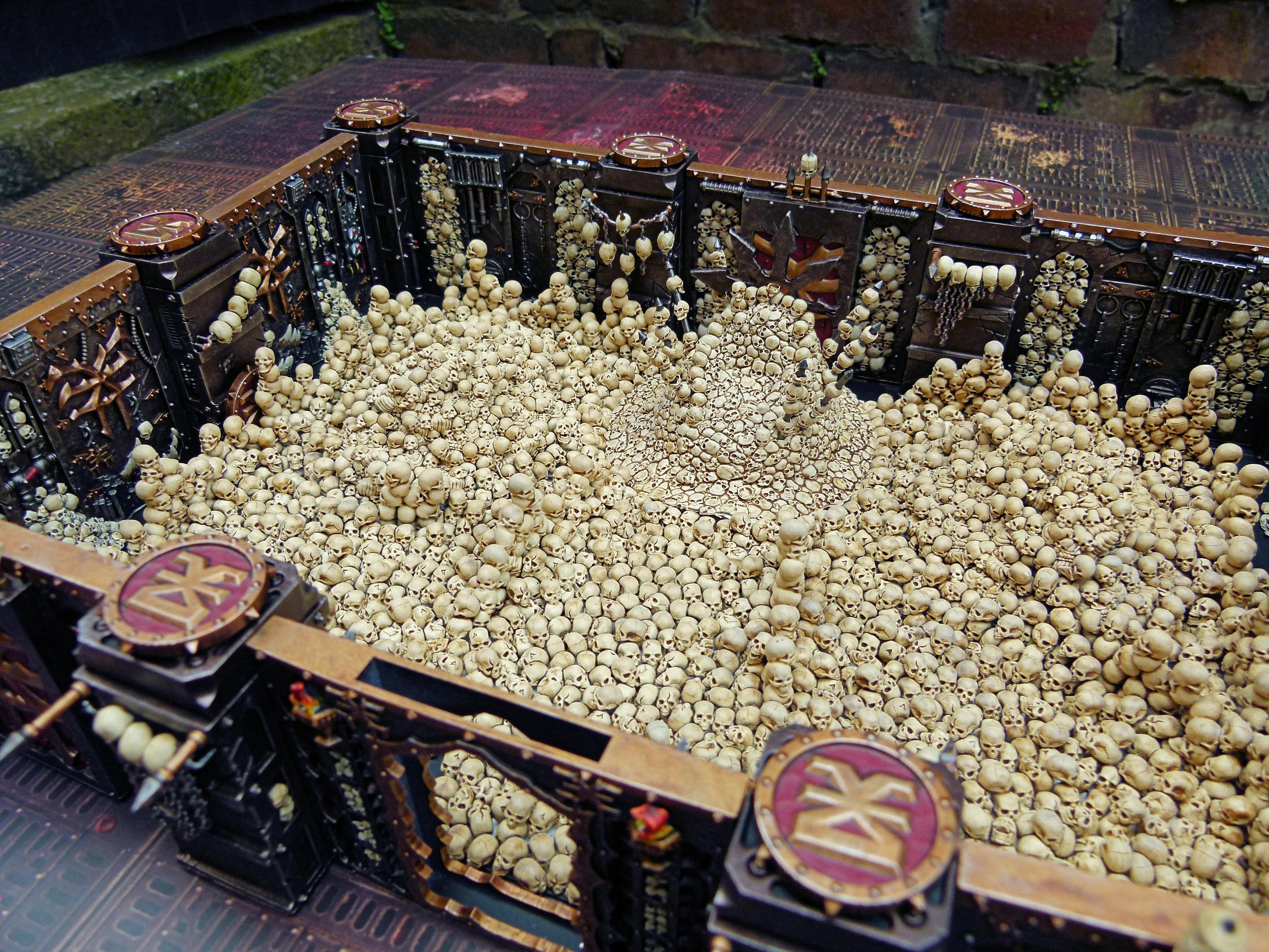 Khorne Space Hulk Skull Room Top Left