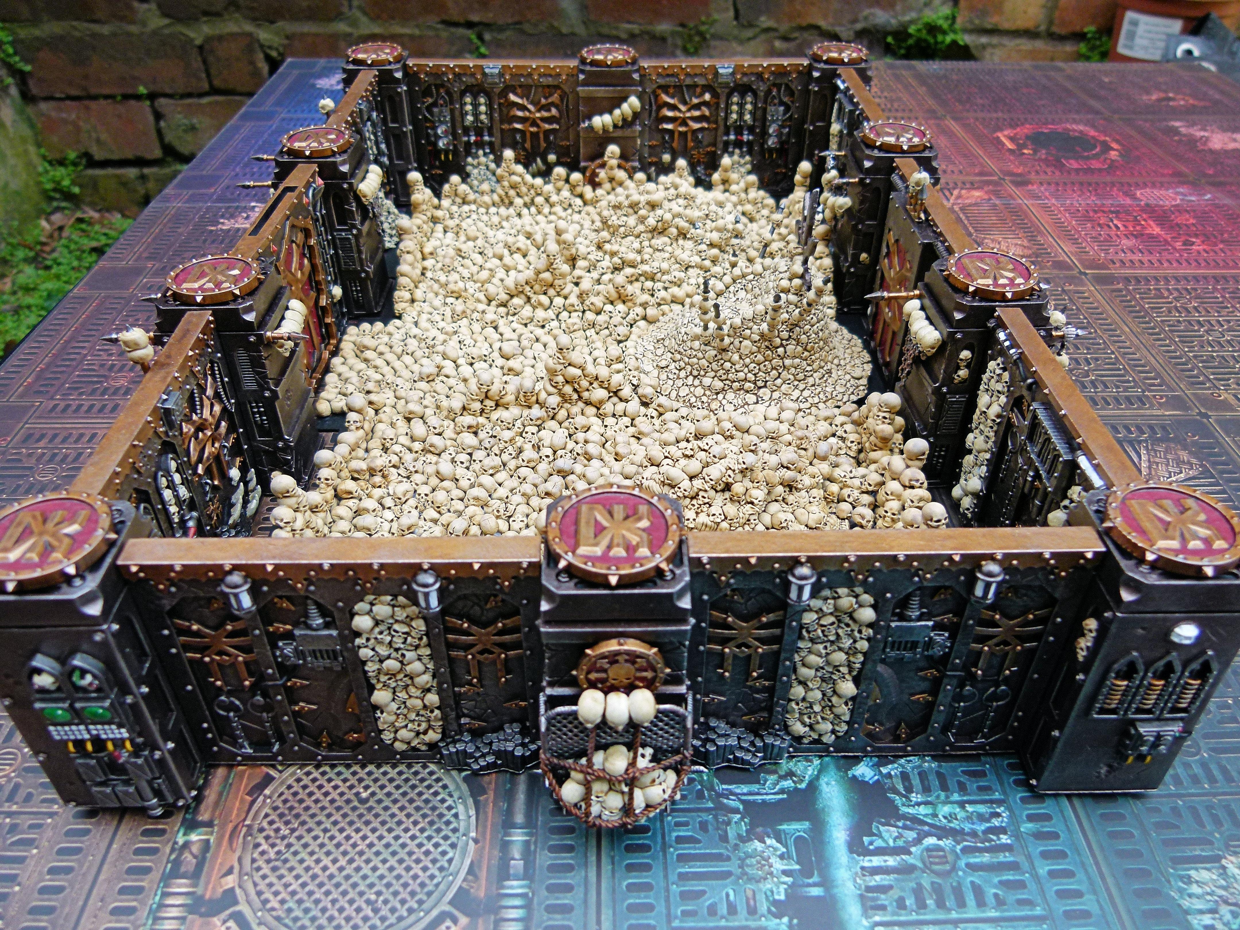 Khorne Space Hulk Skull Room Right Side