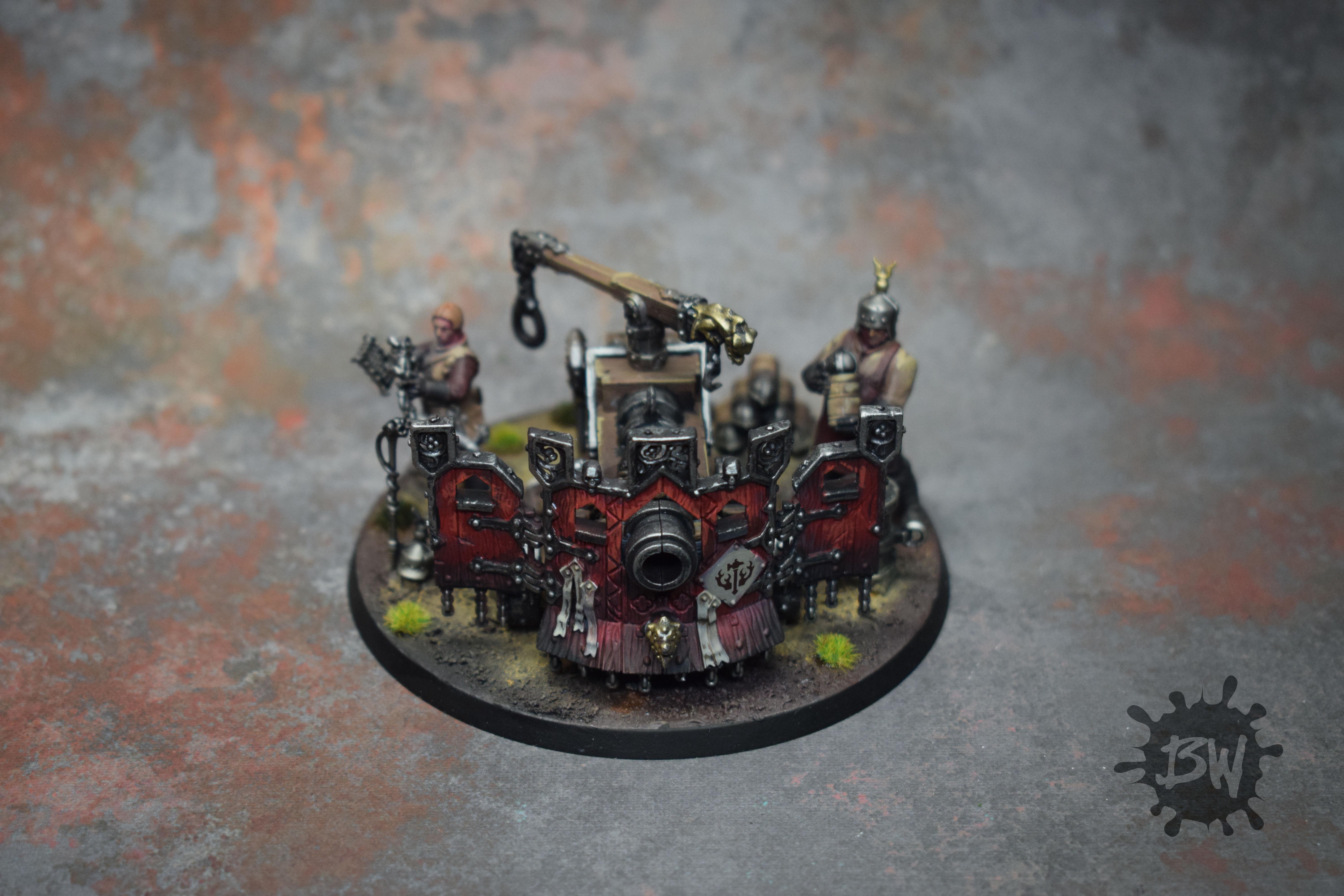 Age Of Sigmar, Games Workshop, Ironweld Great Cannon, The Old World, Warhammer Fantasy