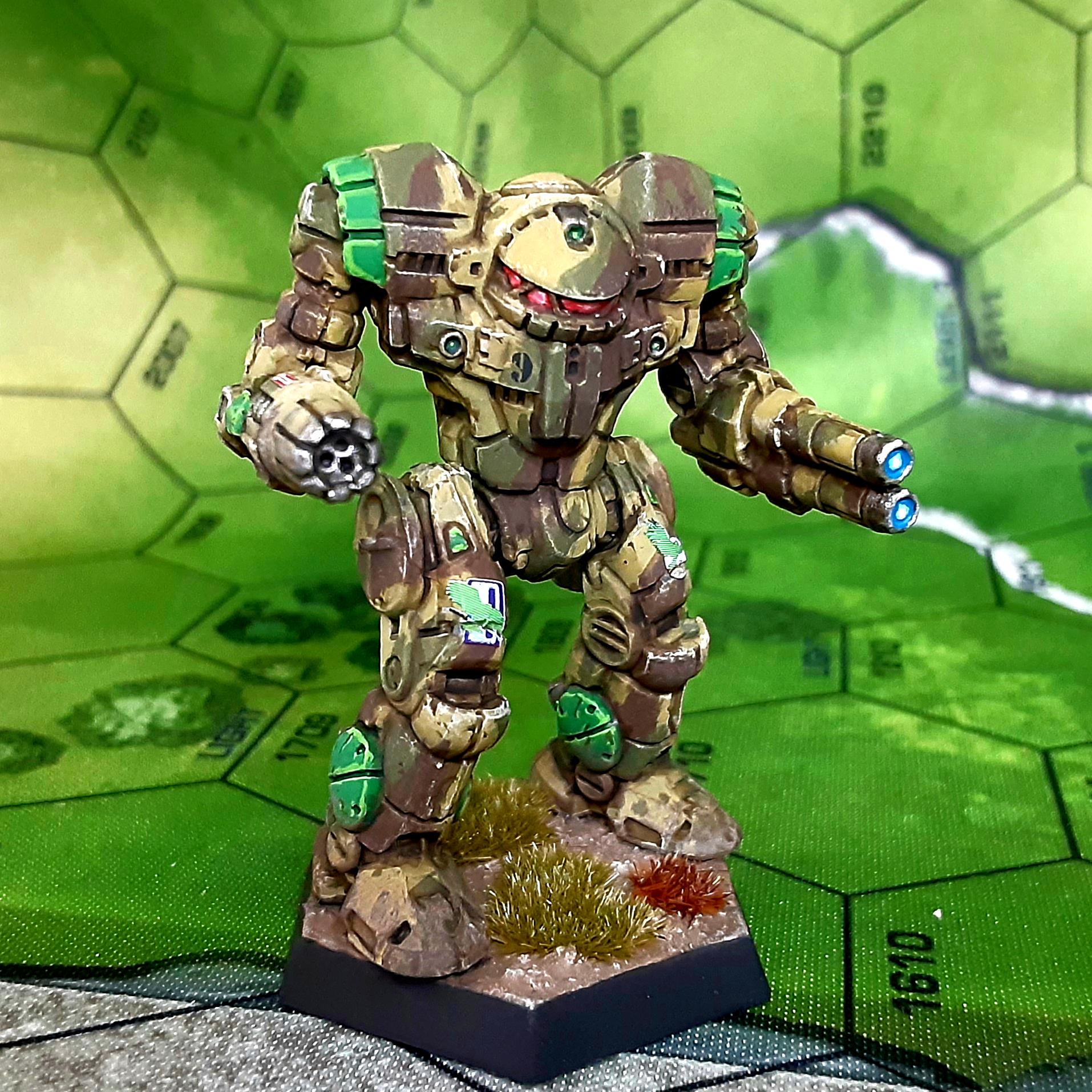 Battletech, Jade Falcon Gamma Galaxy Night Gyr