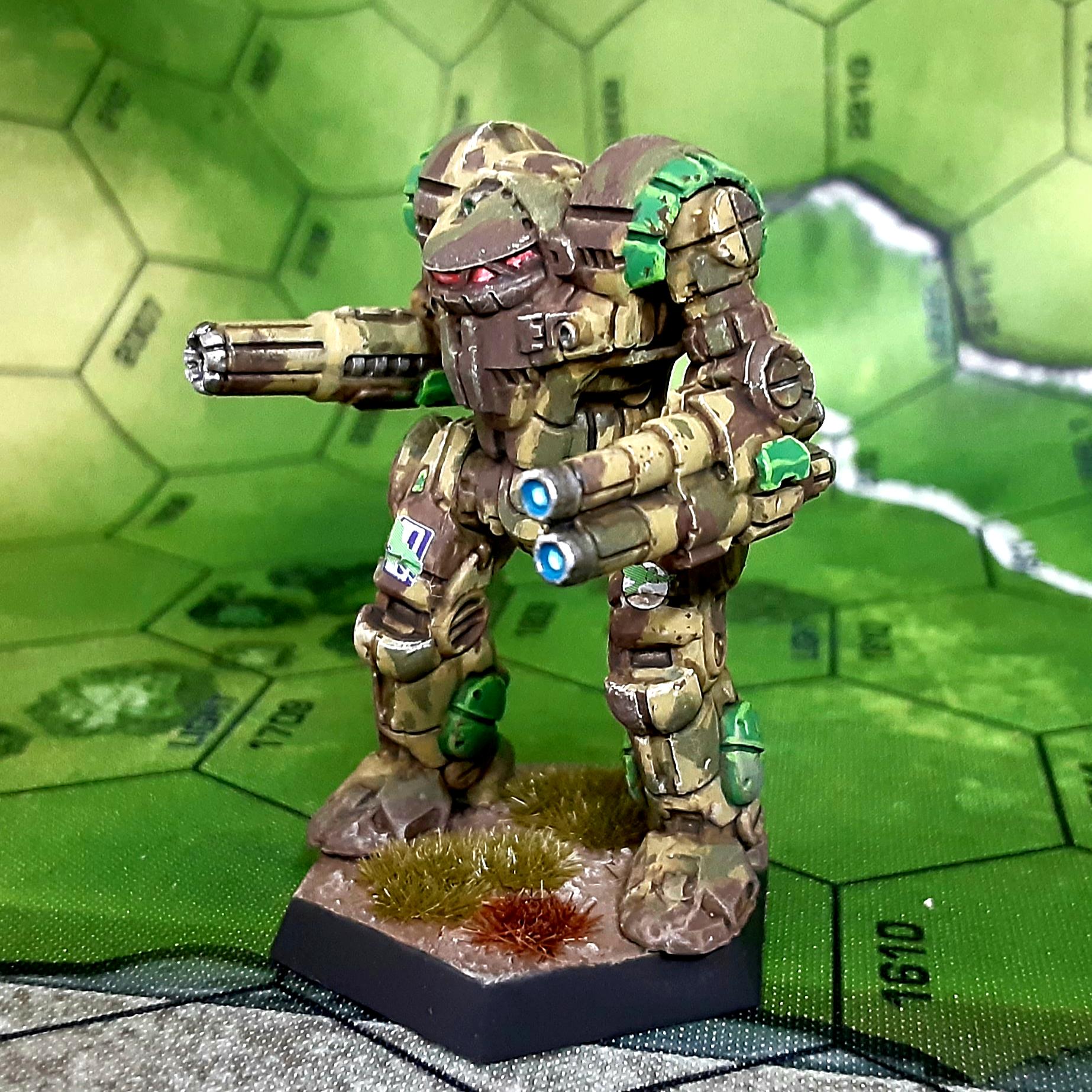 Battletech, Jade Falcon Gamma Galaxy Night Gyr