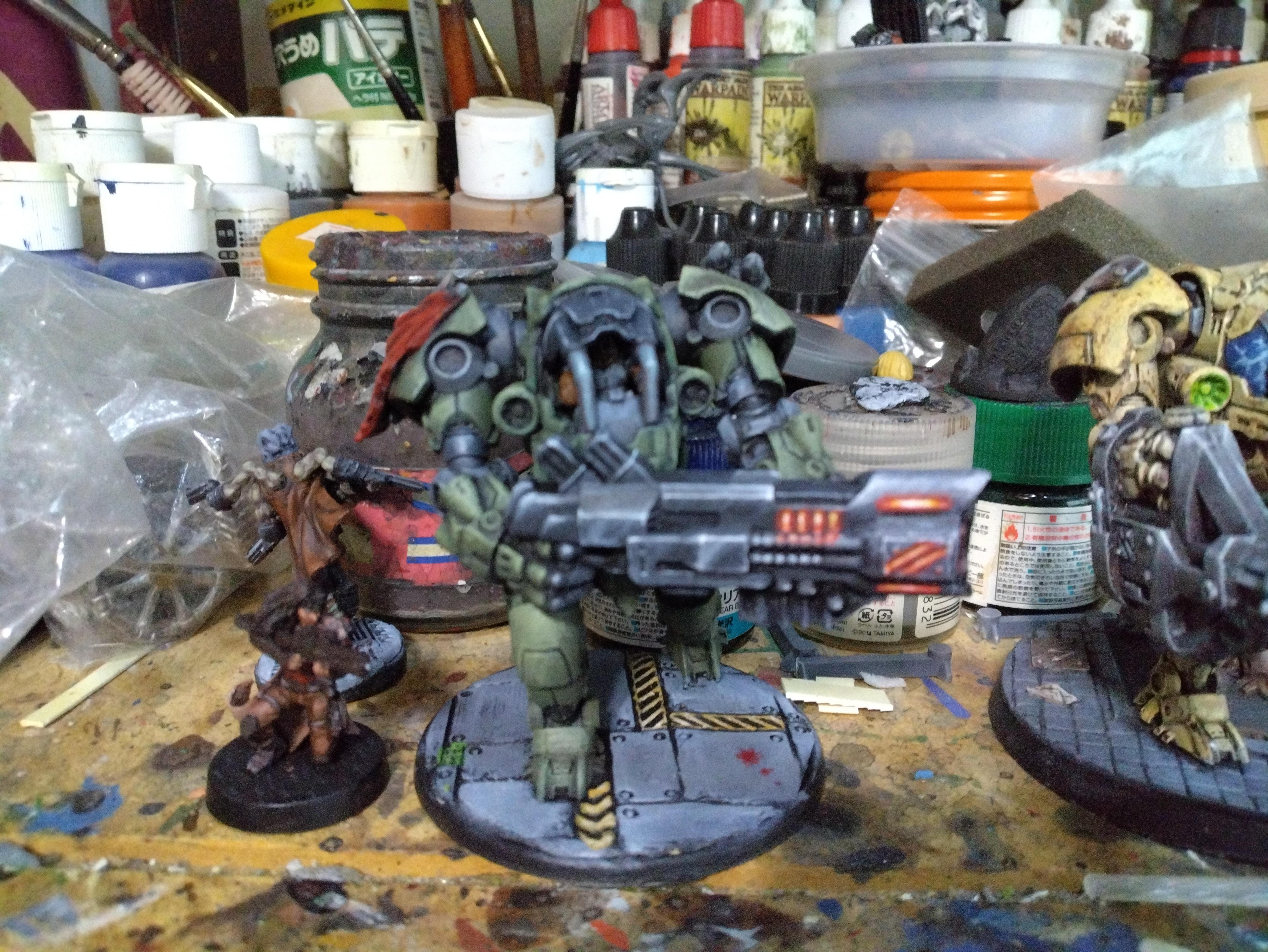 Deadzone, Mantic, May 2024, Mech, Walker, Work In Progress