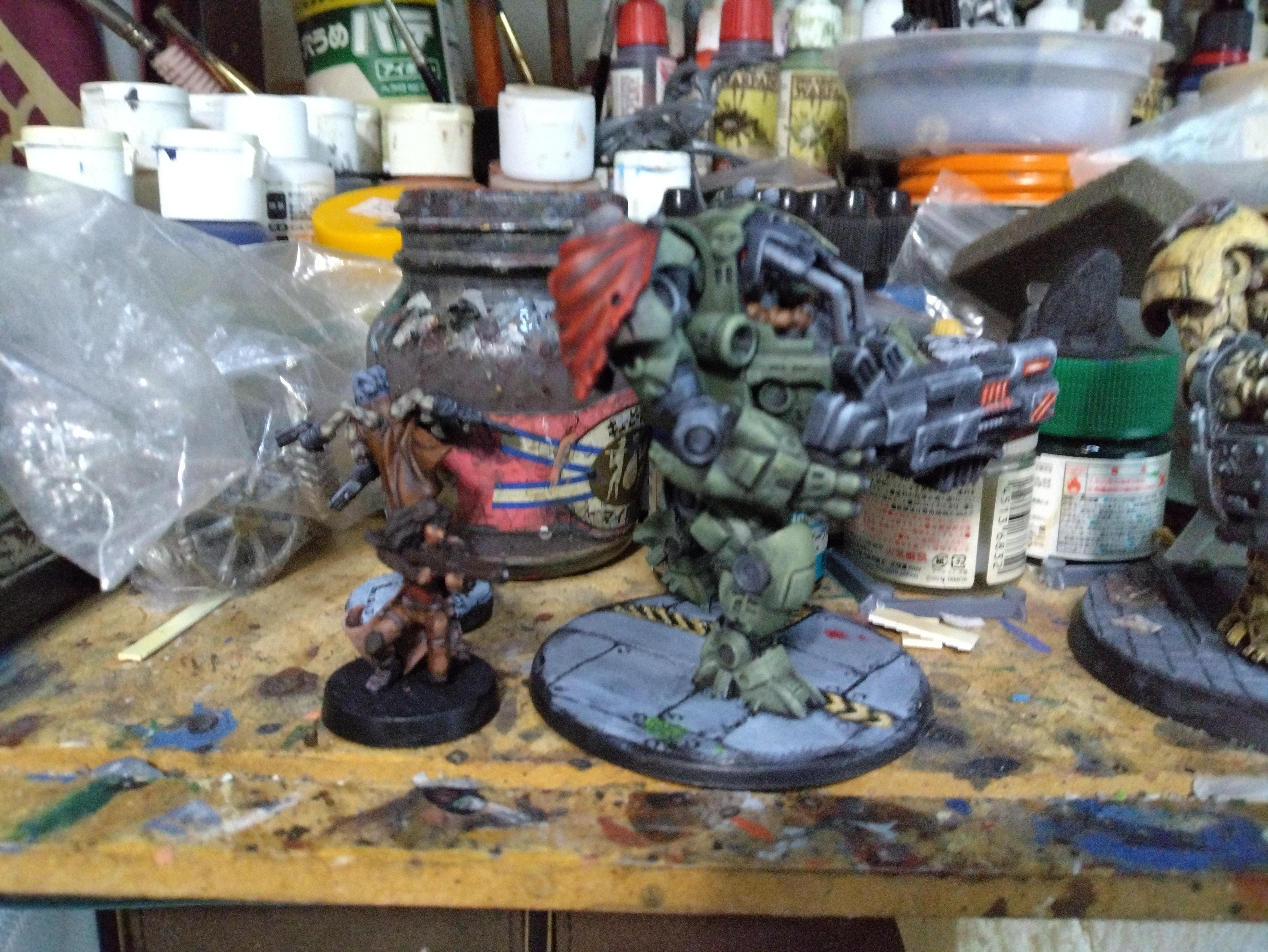 Deadzone, Mantic, May 2024, Mech, Walker, Work In Progress