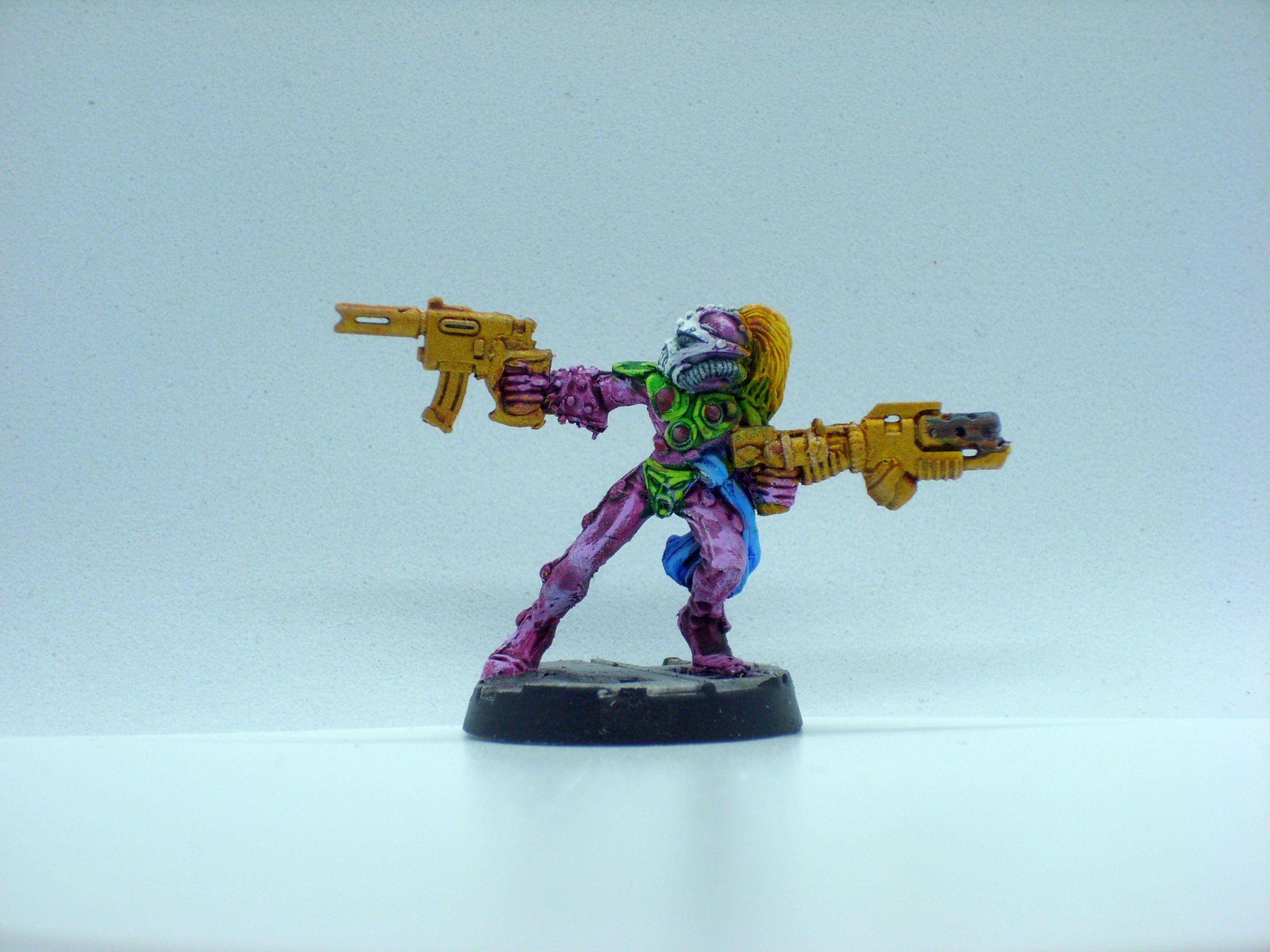 Brat Gang, Bratz, Conversion, Harlequins, Metal Models, Necromunda, Warhammer 40,000