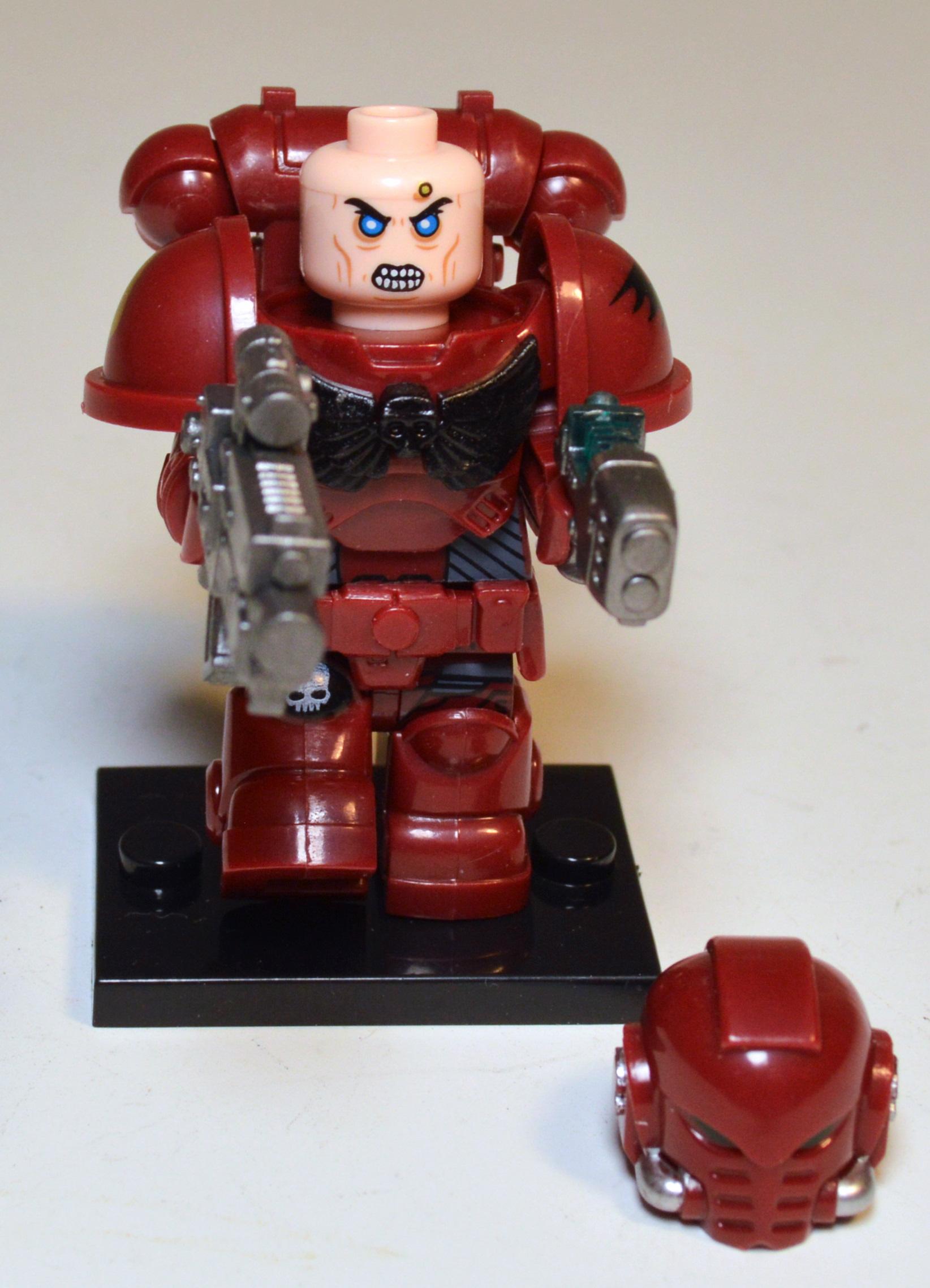 Astartes, Blood Angels, Lego, Space Marines