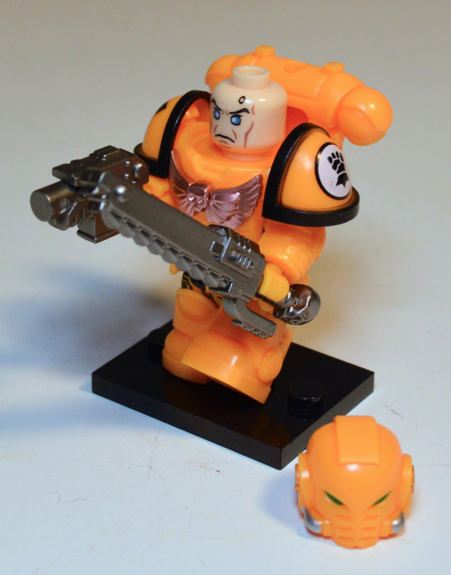 Astartes, Imperial Fists, Lego, Space Marines