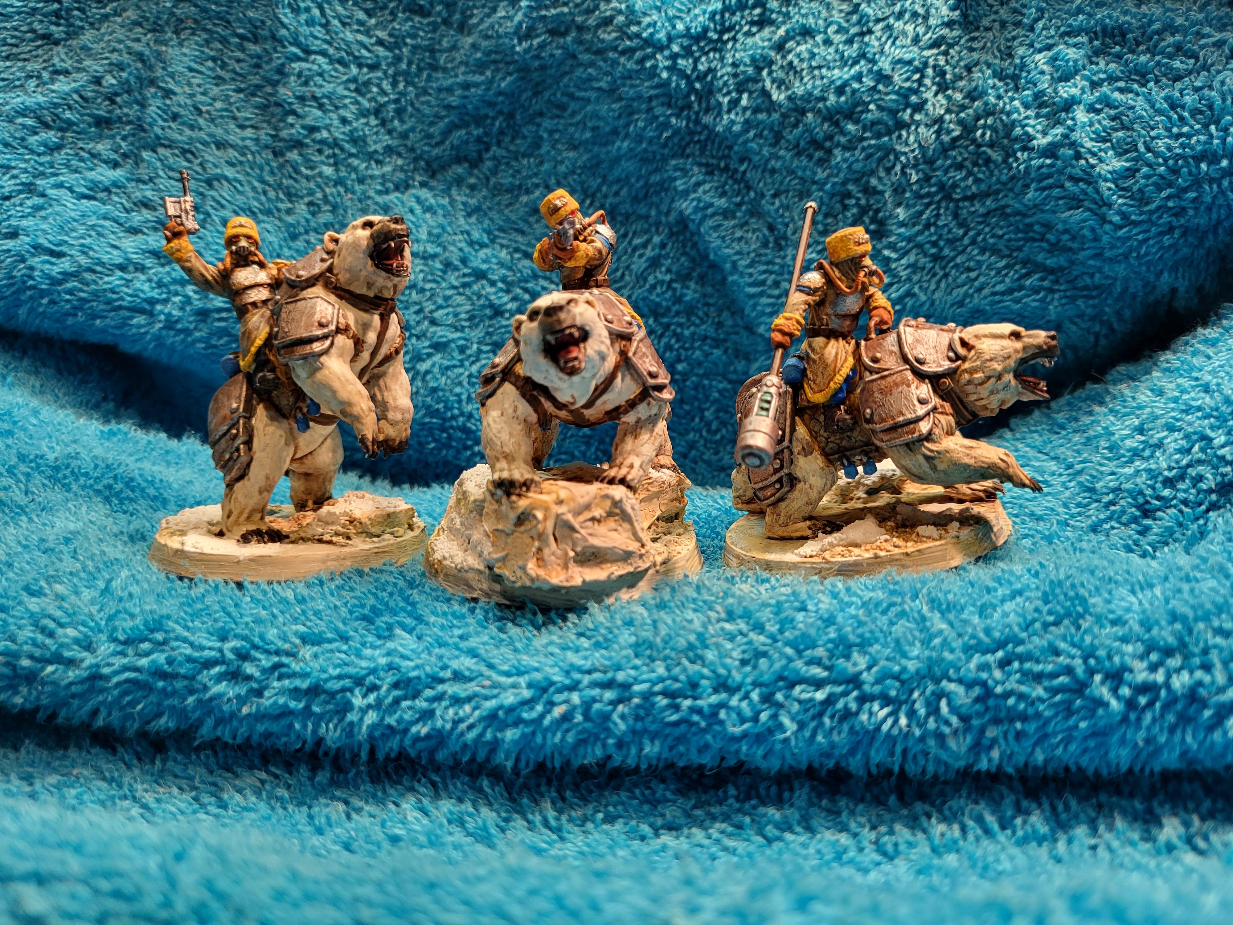 Bear, Bear Riders, Cavalry, Frostwatch, Grim Guard, Imperial Guard, Station Forge