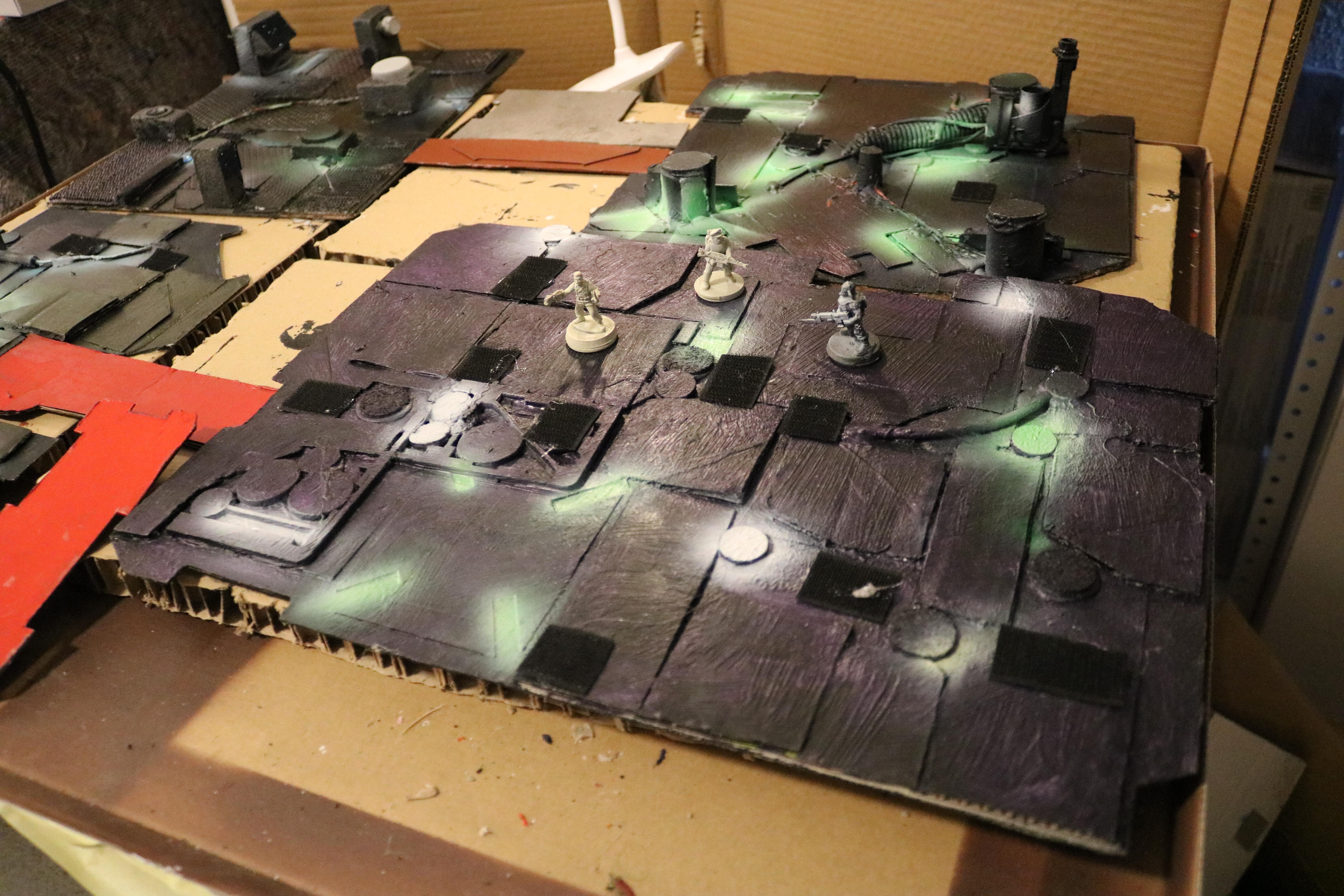 Gruvcromunda, Gruvee, Necromunda, Not40k, Poorhammer, Rust, Scratch Terrain, Space Crusade, Spacecrusade, Star Quest, Terrain, Warhammer 40,000