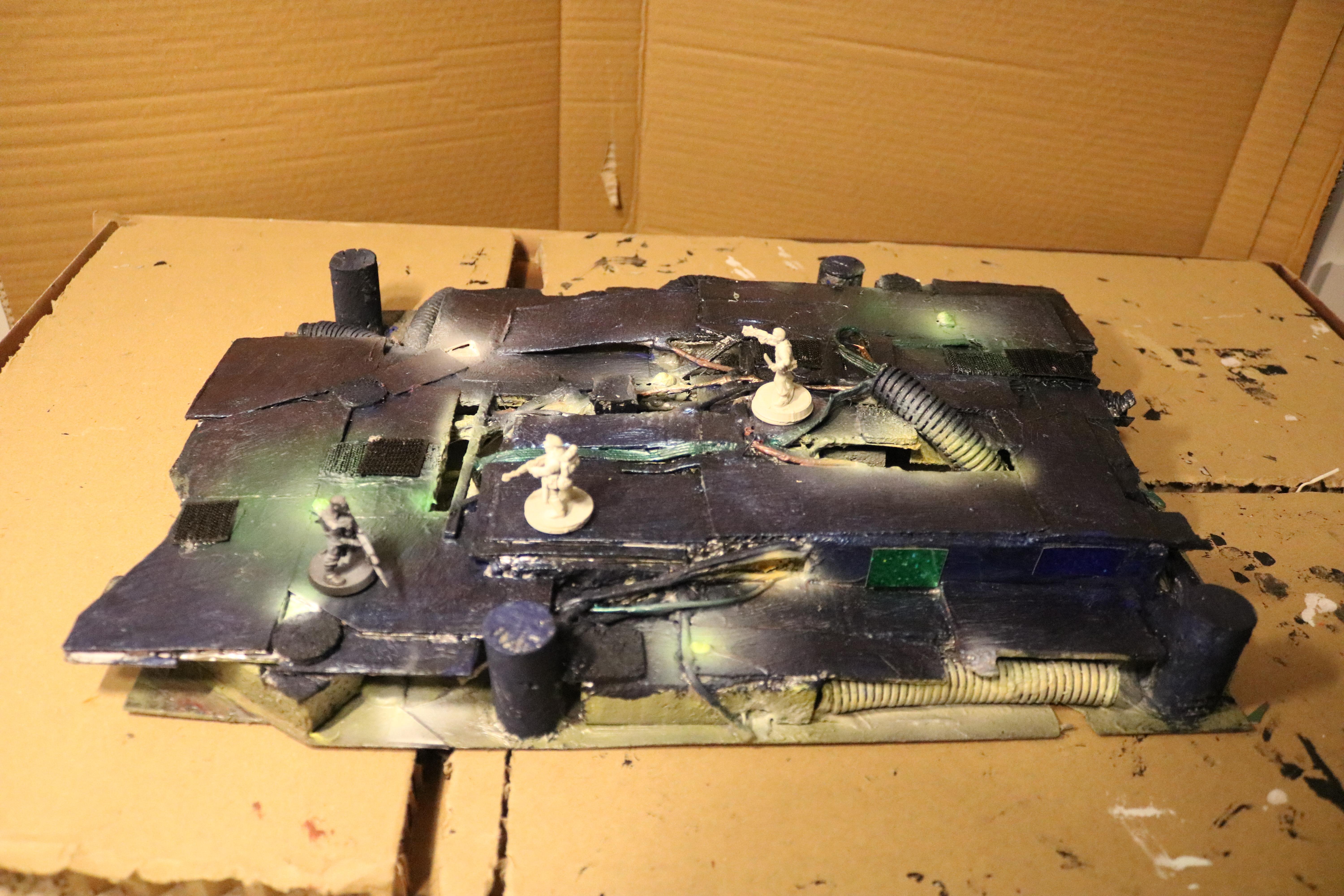 Gruvcromunda, Gruvee, Necromunda, Not40k, Poorhammer, Rust, Scratch Terrain, Space Crusade, Spacecrusade, Star Quest, Terrain, Warhammer 40,000