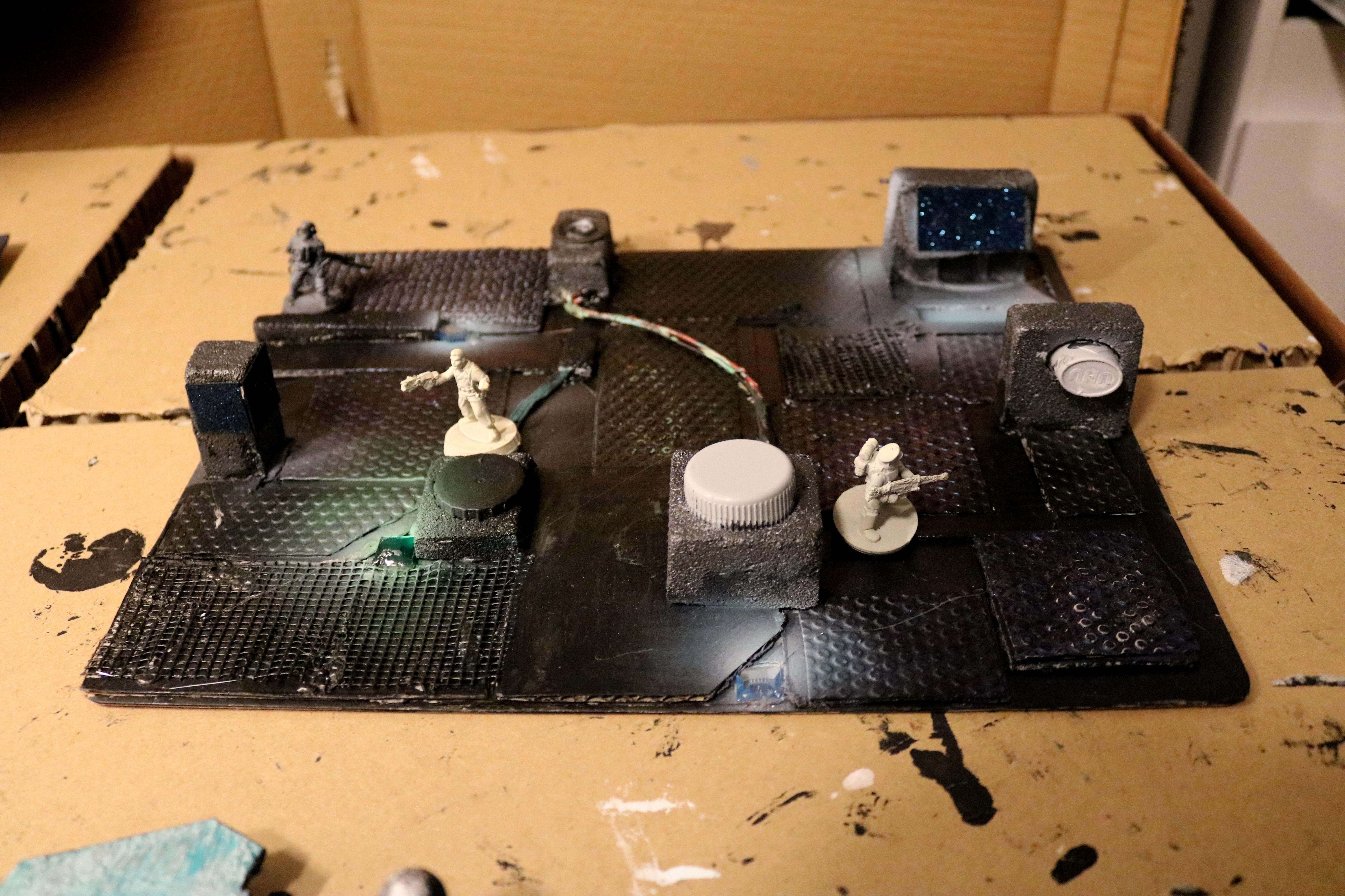 Gruvcromunda, Gruvee, Necromunda, Not40k, Poorhammer, Rust, Scratch Terrain, Space Crusade, Spacecrusade, Star Quest, Terrain, Warhammer 40,000