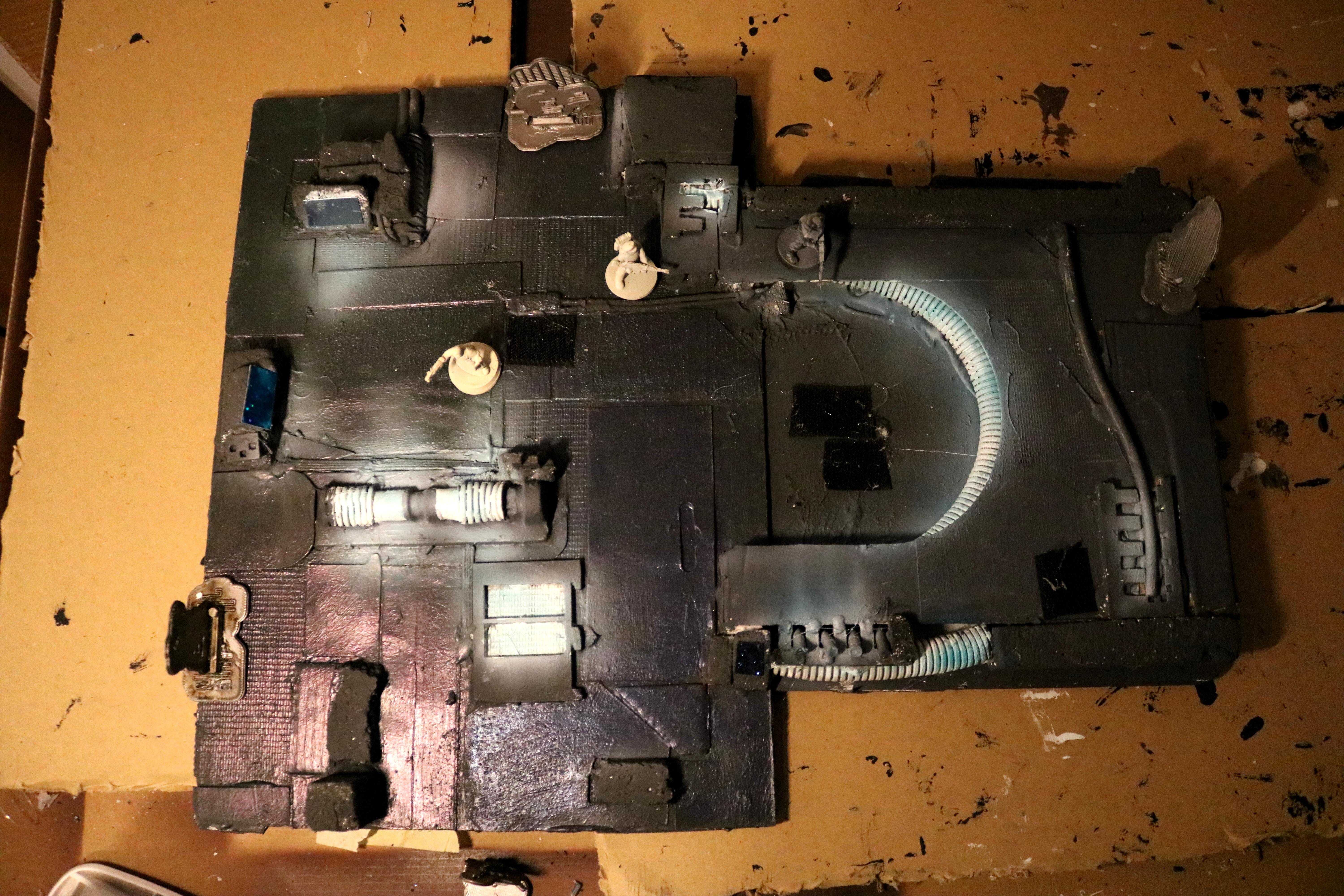 Gruvcromunda, Gruvee, Necromunda, Not40k, Poorhammer, Rust, Scratch Terrain, Space Crusade, Spacecrusade, Star Quest, Terrain, Warhammer 40,000