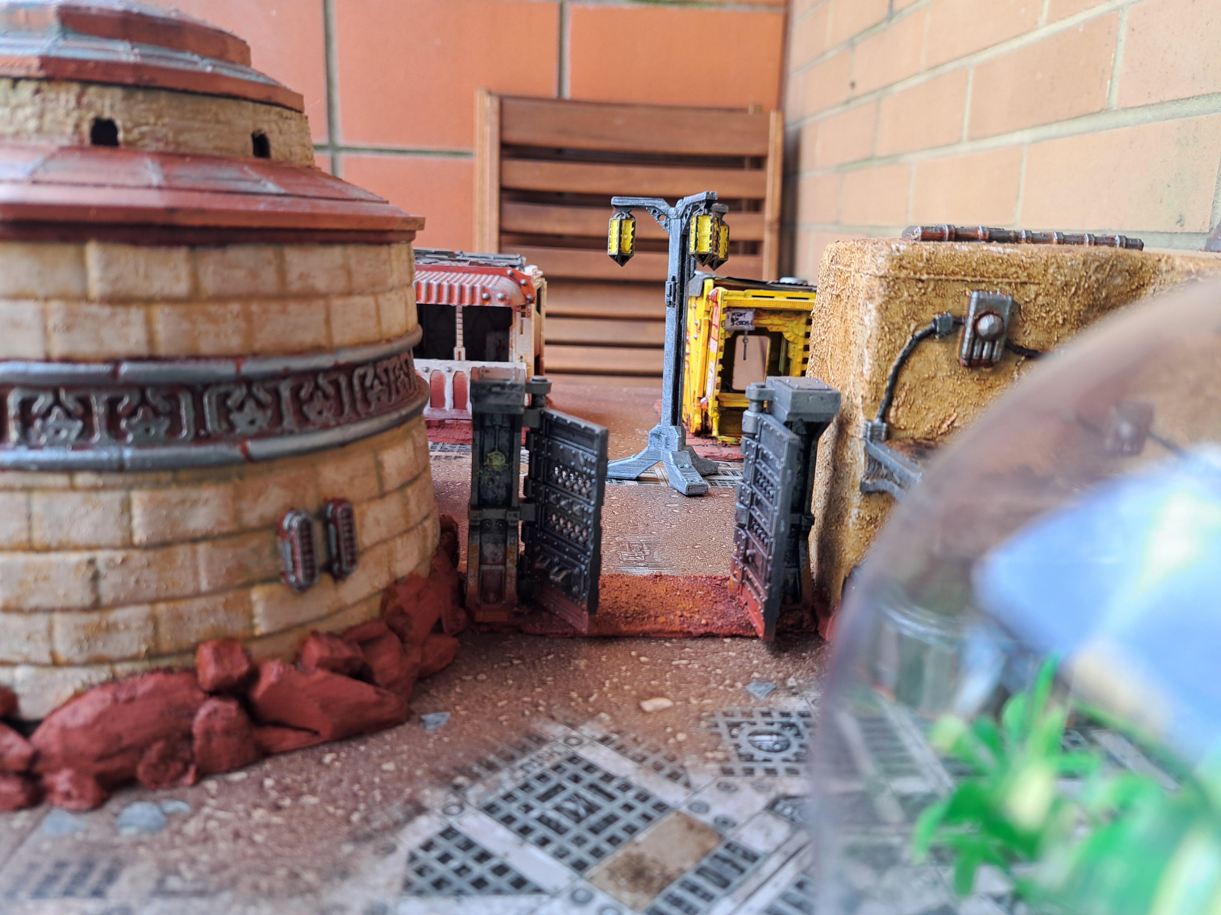 28mm, Gate, Scifi, Stargrave, Terrain