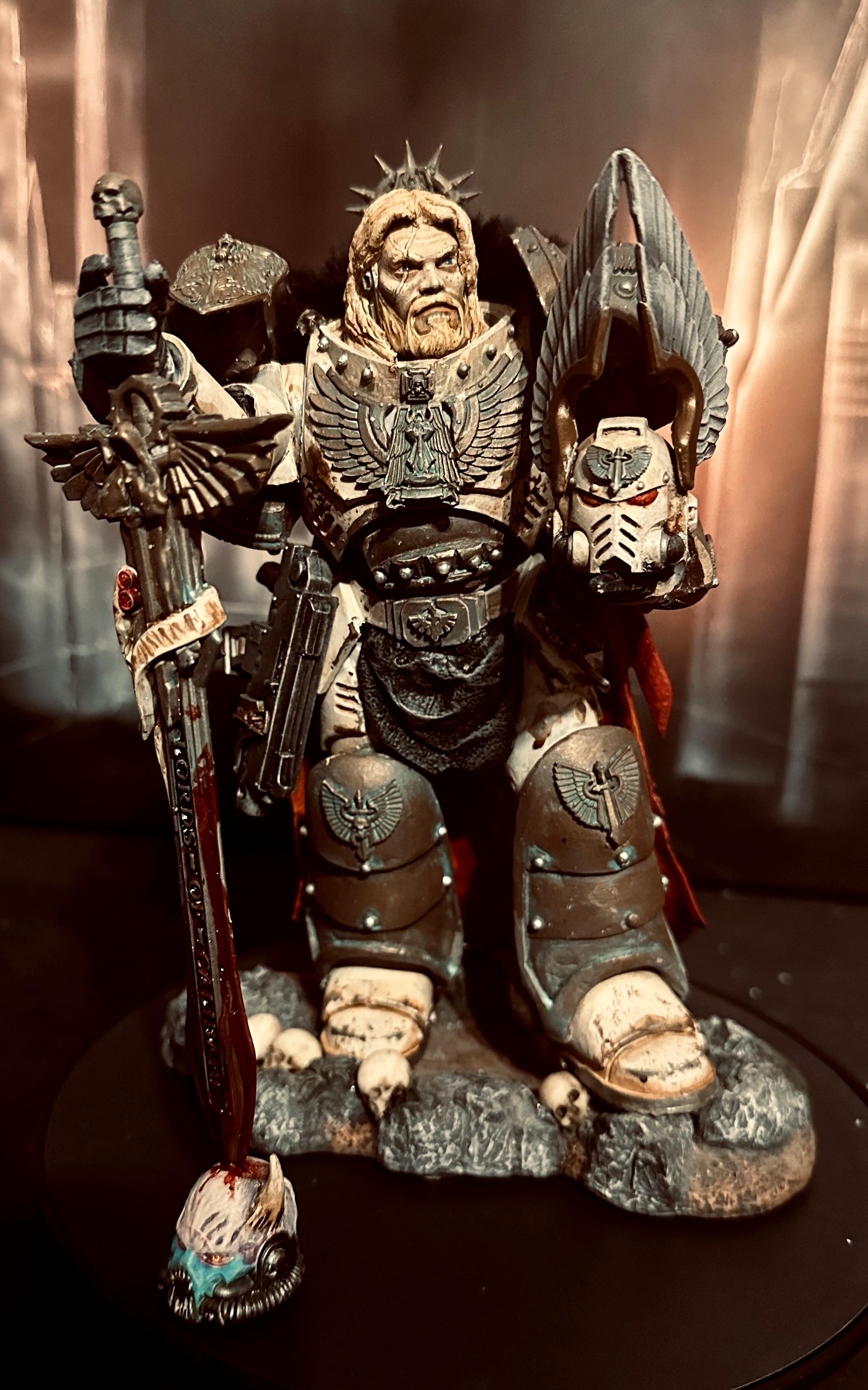 Action Figure, Dark Angels, Death Angles, Lion El Johnson, Mcfarlane, Primarch, Space Marines, Tatt, The Lion, Warhammer 40,000