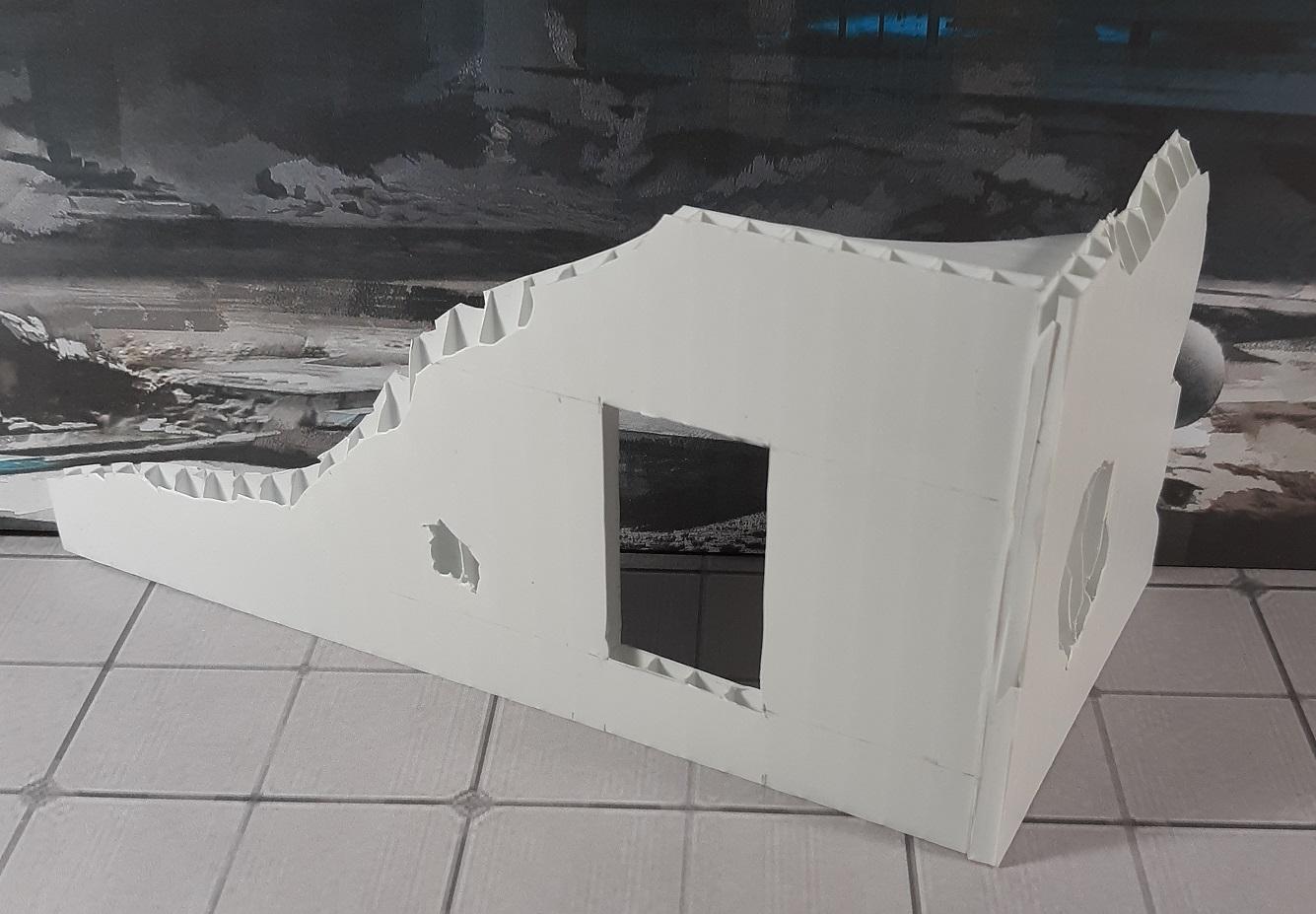 Ruined, Scratch Build, Terrain. Building