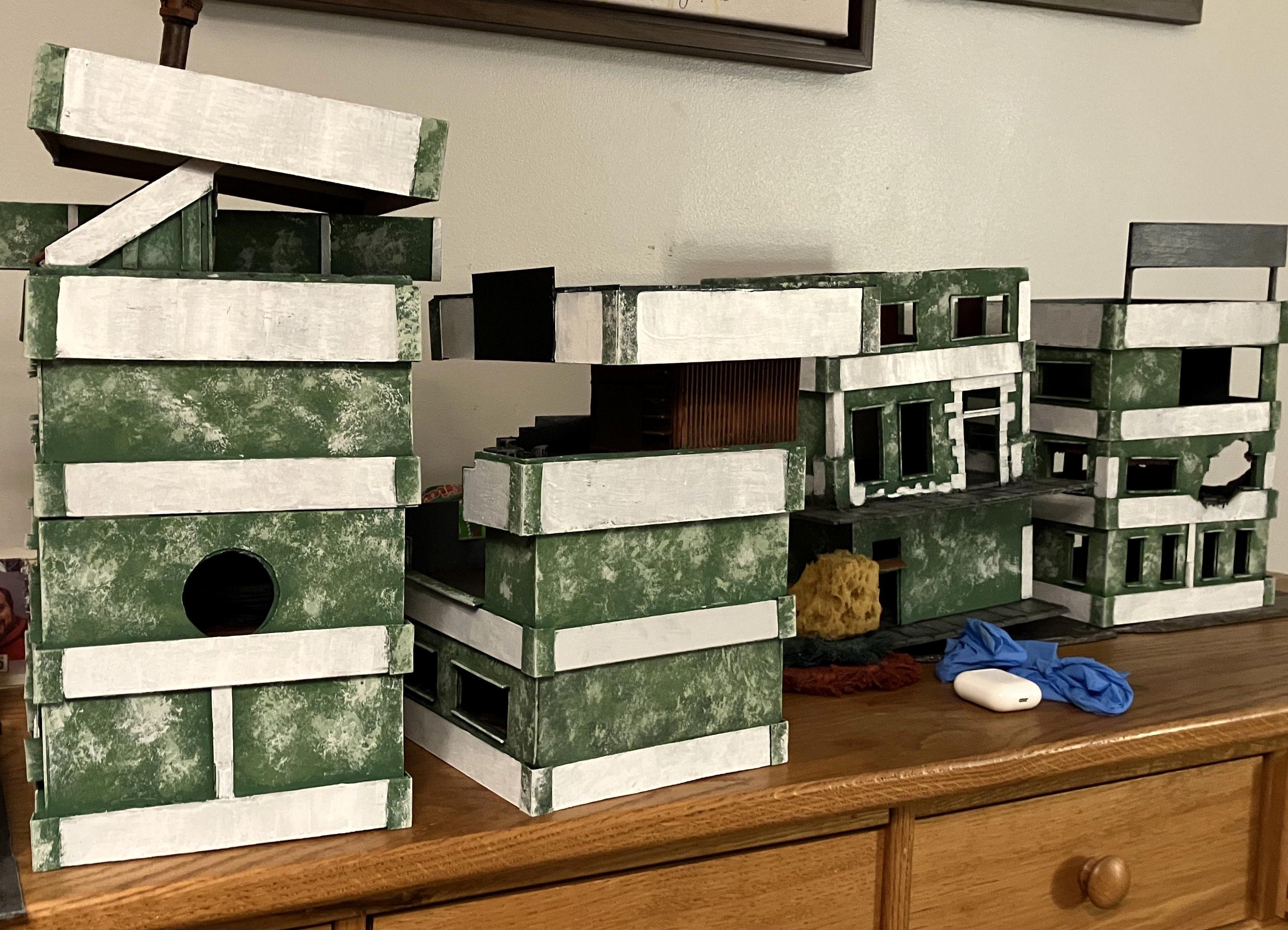 Checkpoint, Cities Of Death, Do-it-yourself, Industrial, Modular, Ruins, Scratch Build, Terrain