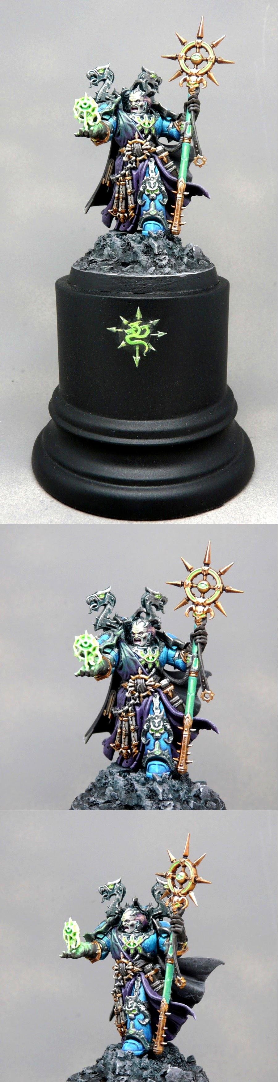 Alpha Legion, Chaos Space Marines, Hereticus Astartes, Sorcerer