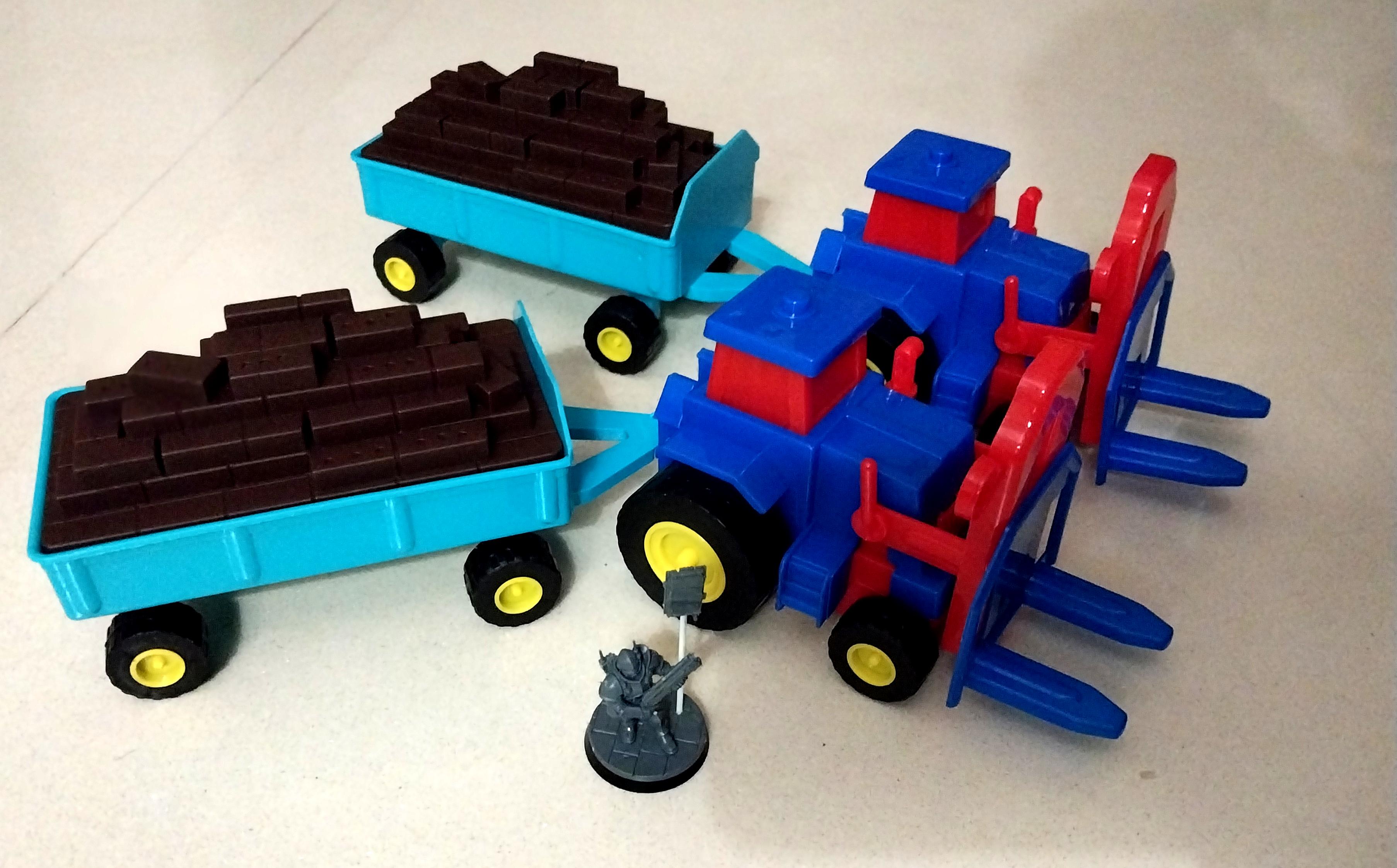 Cargo, Civilian, Tractor, Truck
