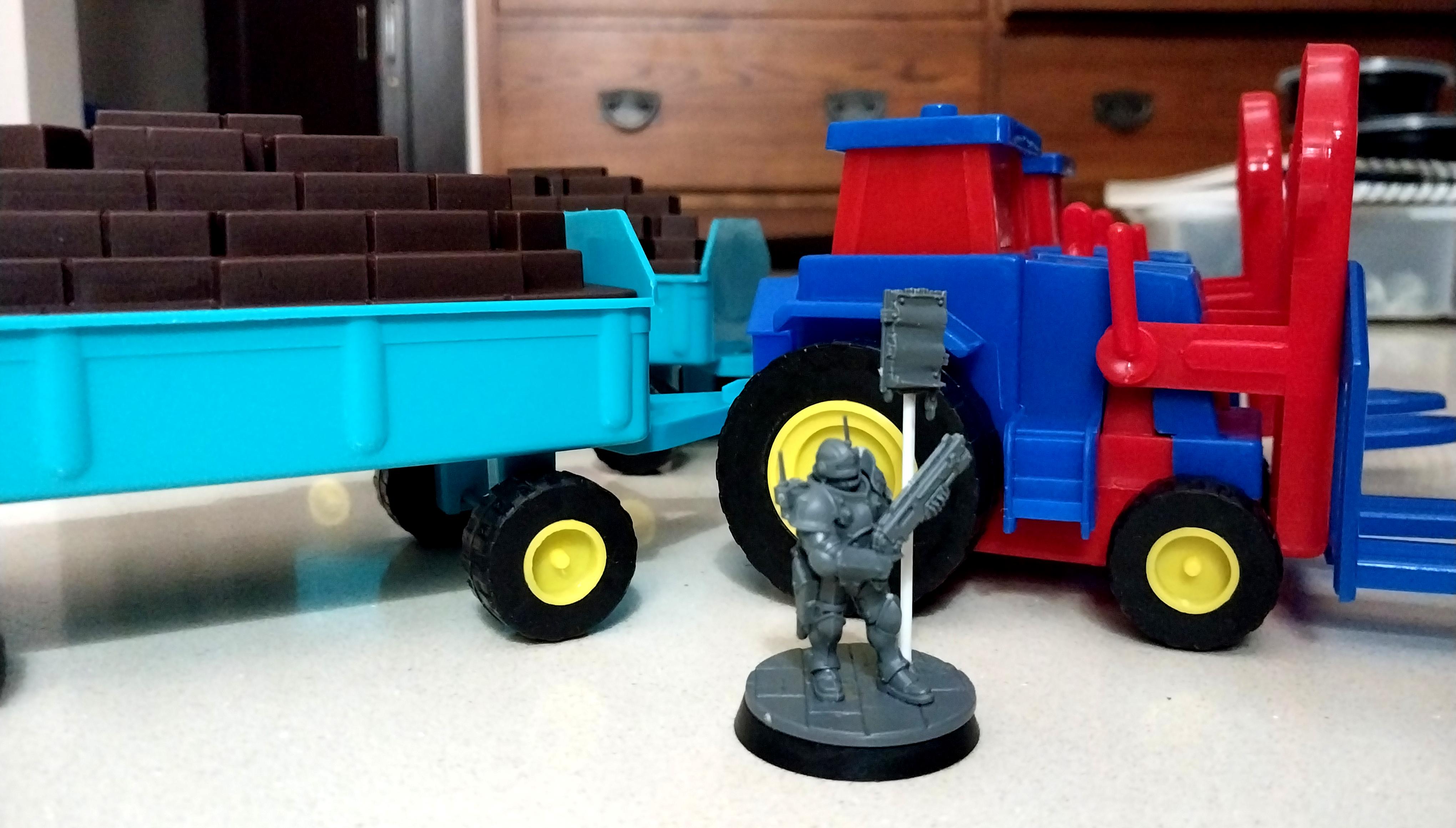 Cargo, Civilian, Tractor, Truck