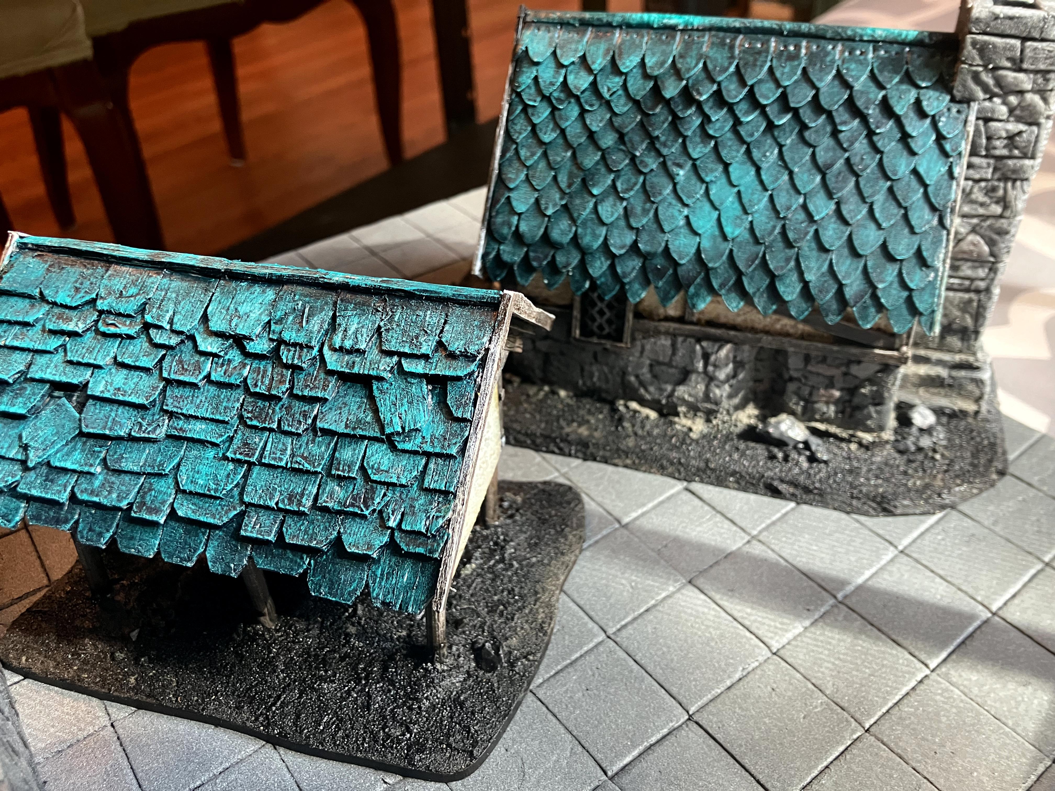 Age Of Sigmar, Castle, Kitbash, Medieval, Mordheim, Painting, Scratch Build, Terrain, Village, Warhammer Fantasy