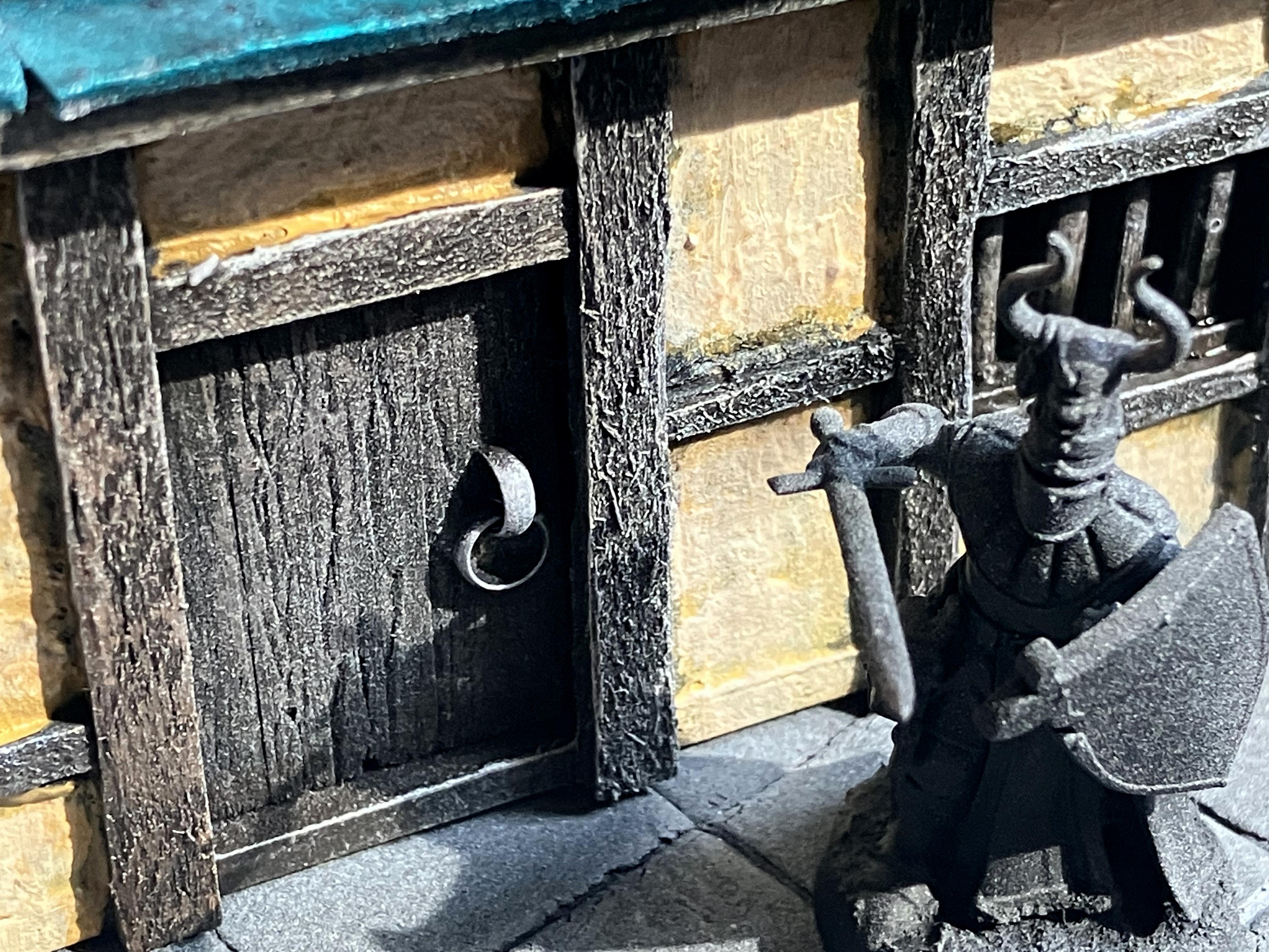 Age Of Sigmar, Castle, Kitbash, Medieval, Mordheim, Painting, Scratch Build, Terrain, Village, Warhammer Fantasy