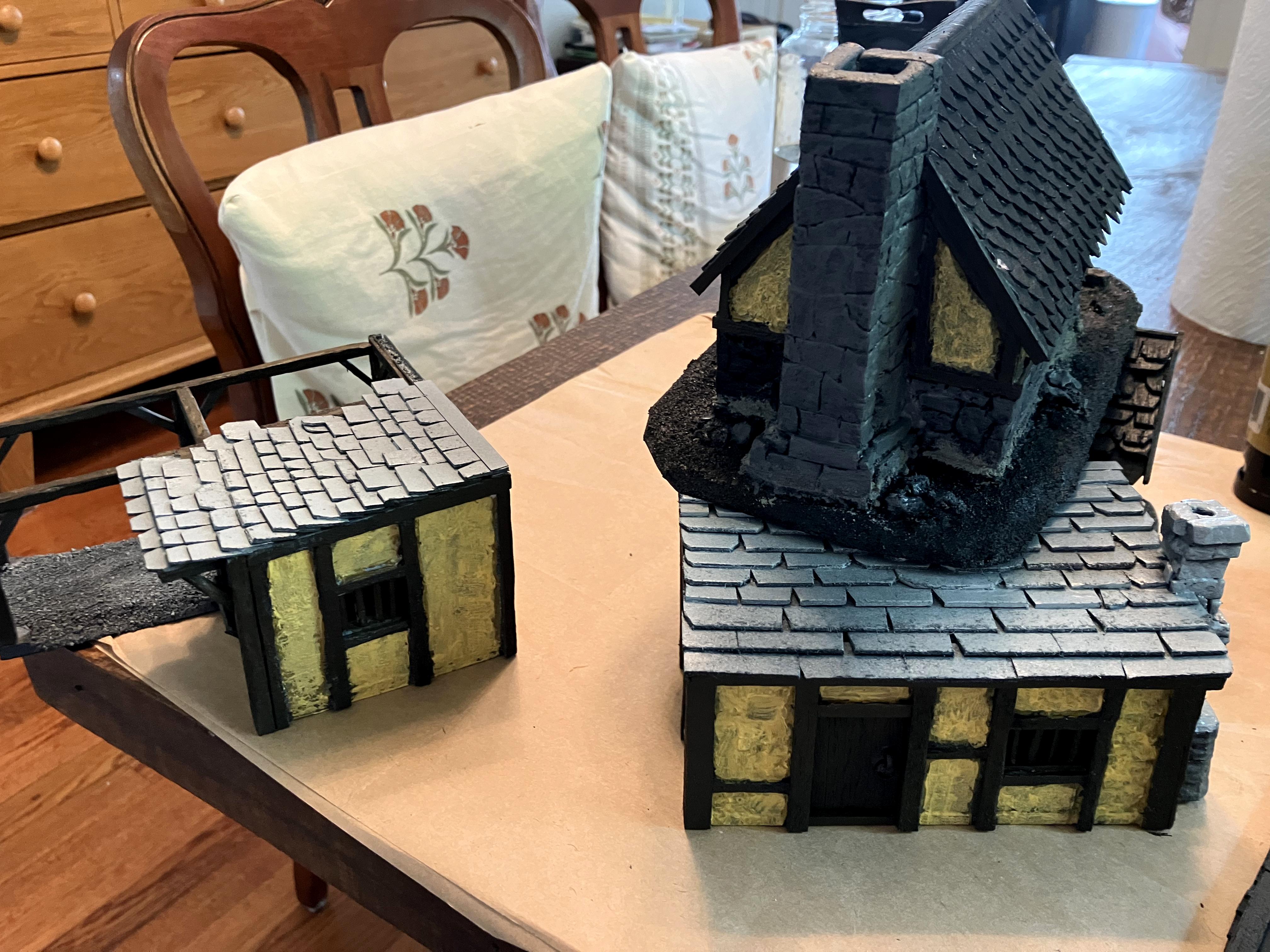 Age Of Sigmar, Castle, Kitbash, Medieval, Mordheim, Painting, Scratch Build, Terrain, Village, Warhammer Fantasy