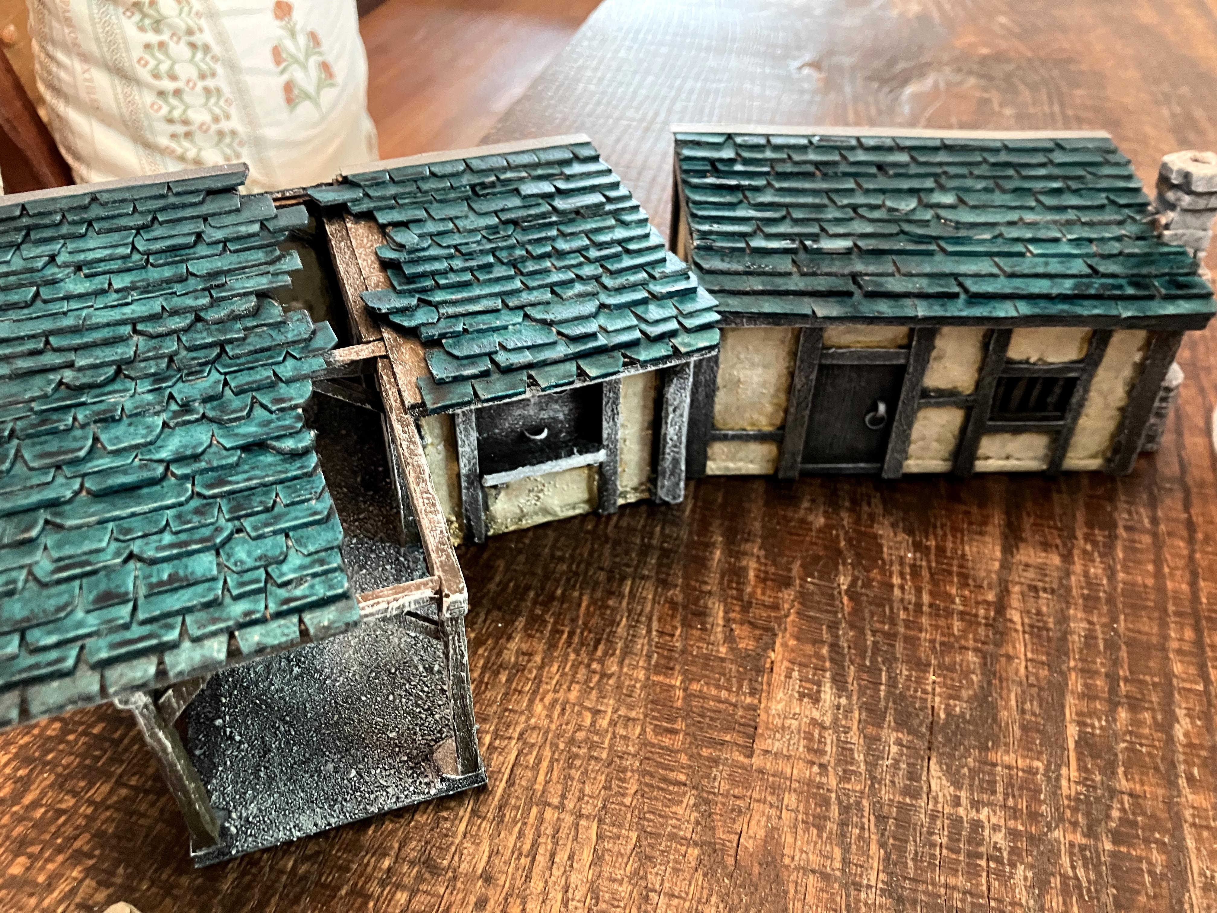 Age Of Sigmar, Castle, Kitbash, Medieval, Mordheim, Painting, Scratch Build, Terrain, Village, Warhammer Fantasy