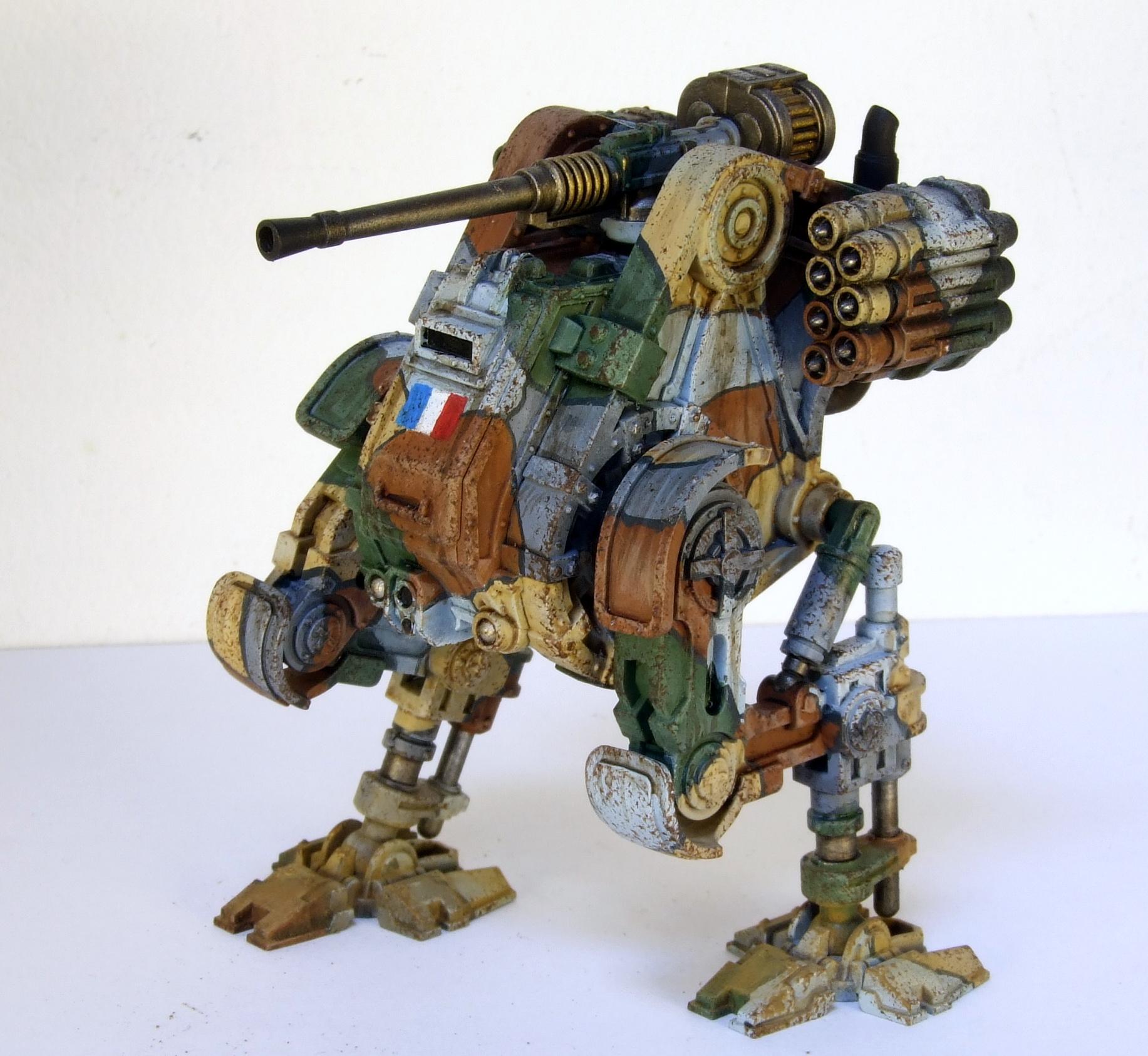 Aethon, Cammouflage, French, Sentinel, Solar Auxilia, Walker, Ww1, Wwi