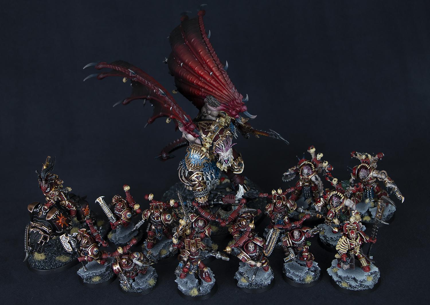 Chaos Space Marines, Warhammer 40,000, Warhammer Fantasy, World Eaters