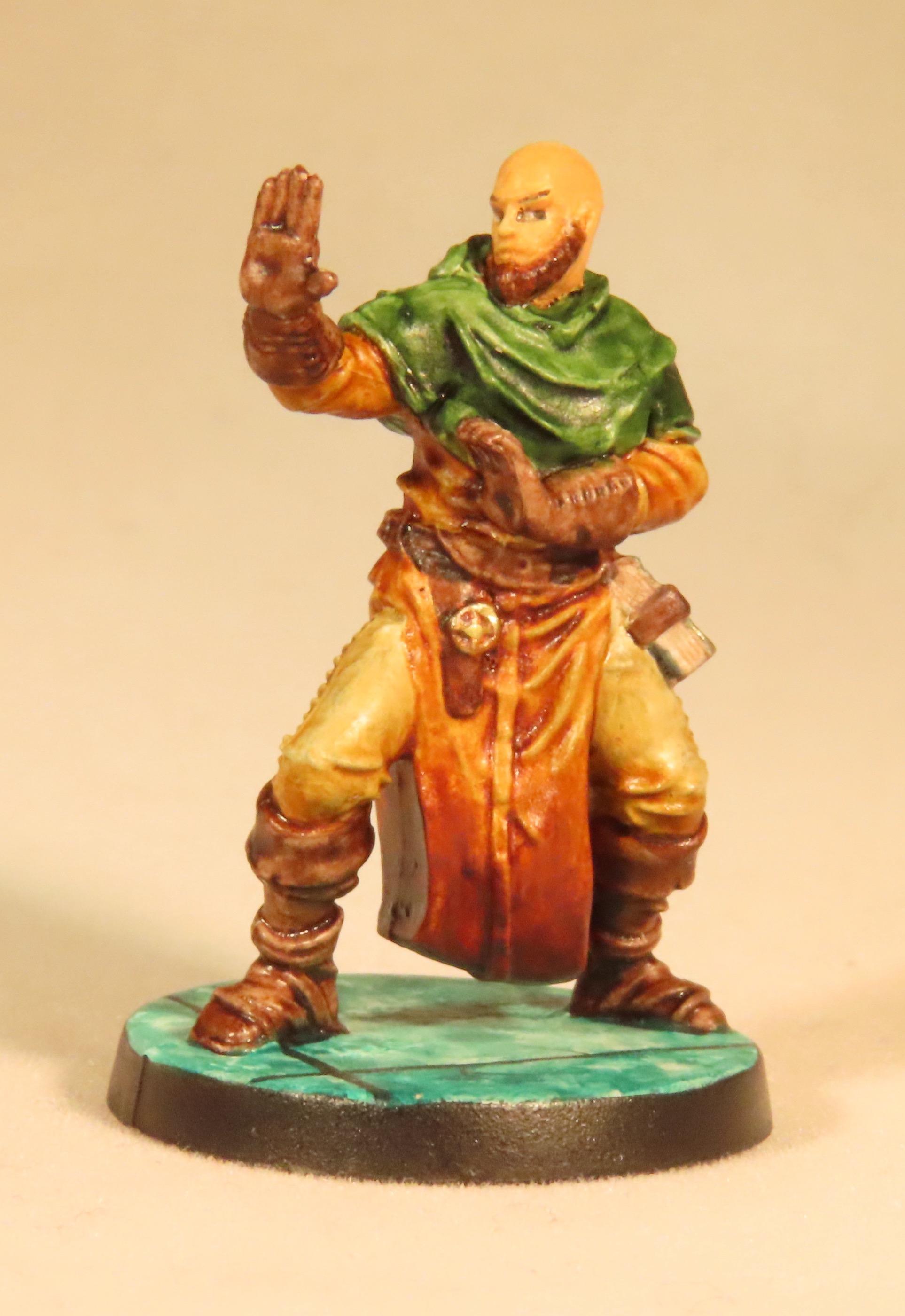 Dungeon Saga, Human, Mantic Games, Monk
