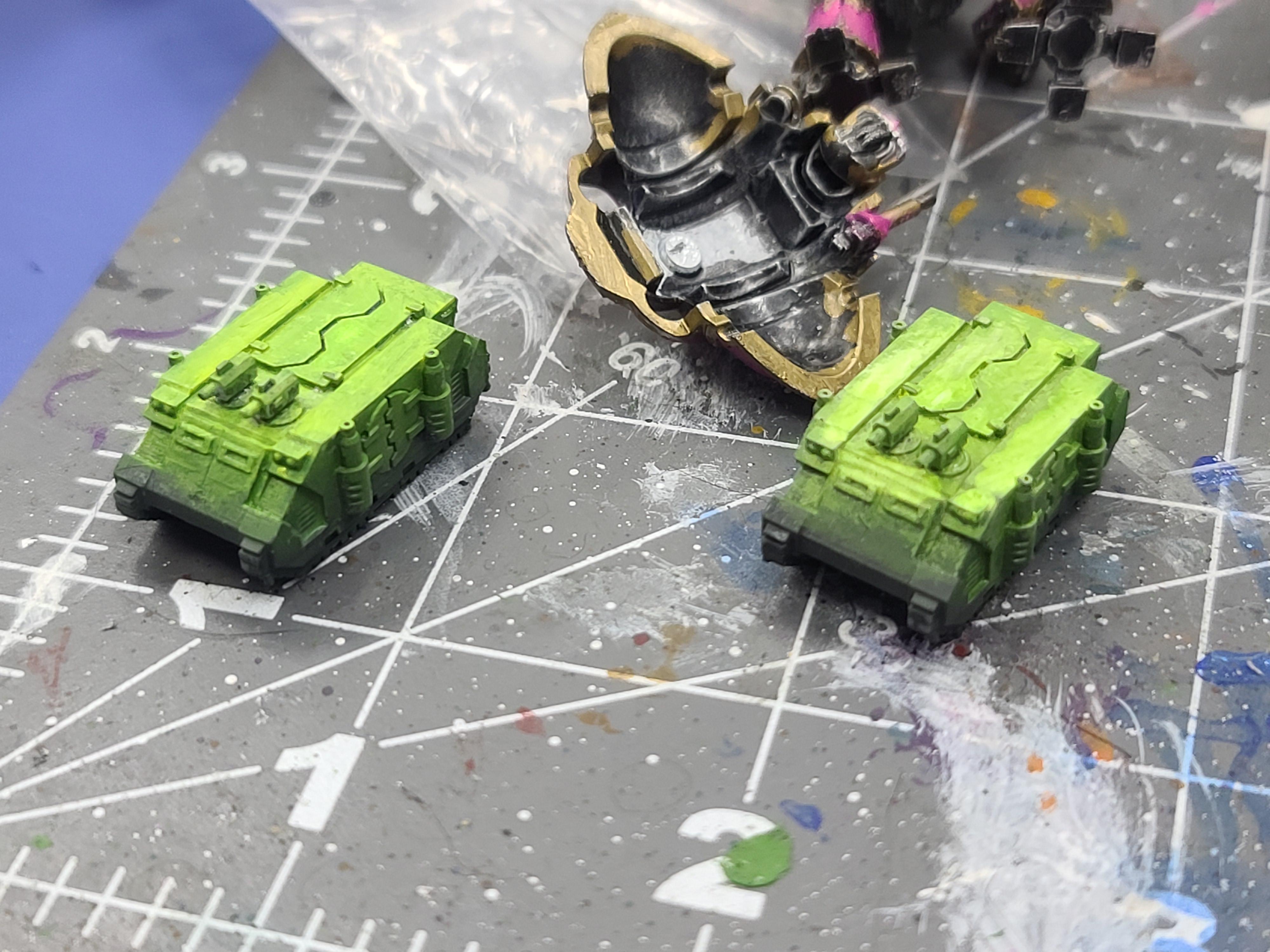 3d Prints, Epic, Galactic Crusaders, Rhino, Salamanders, Sebs Print Shop, Space Marines