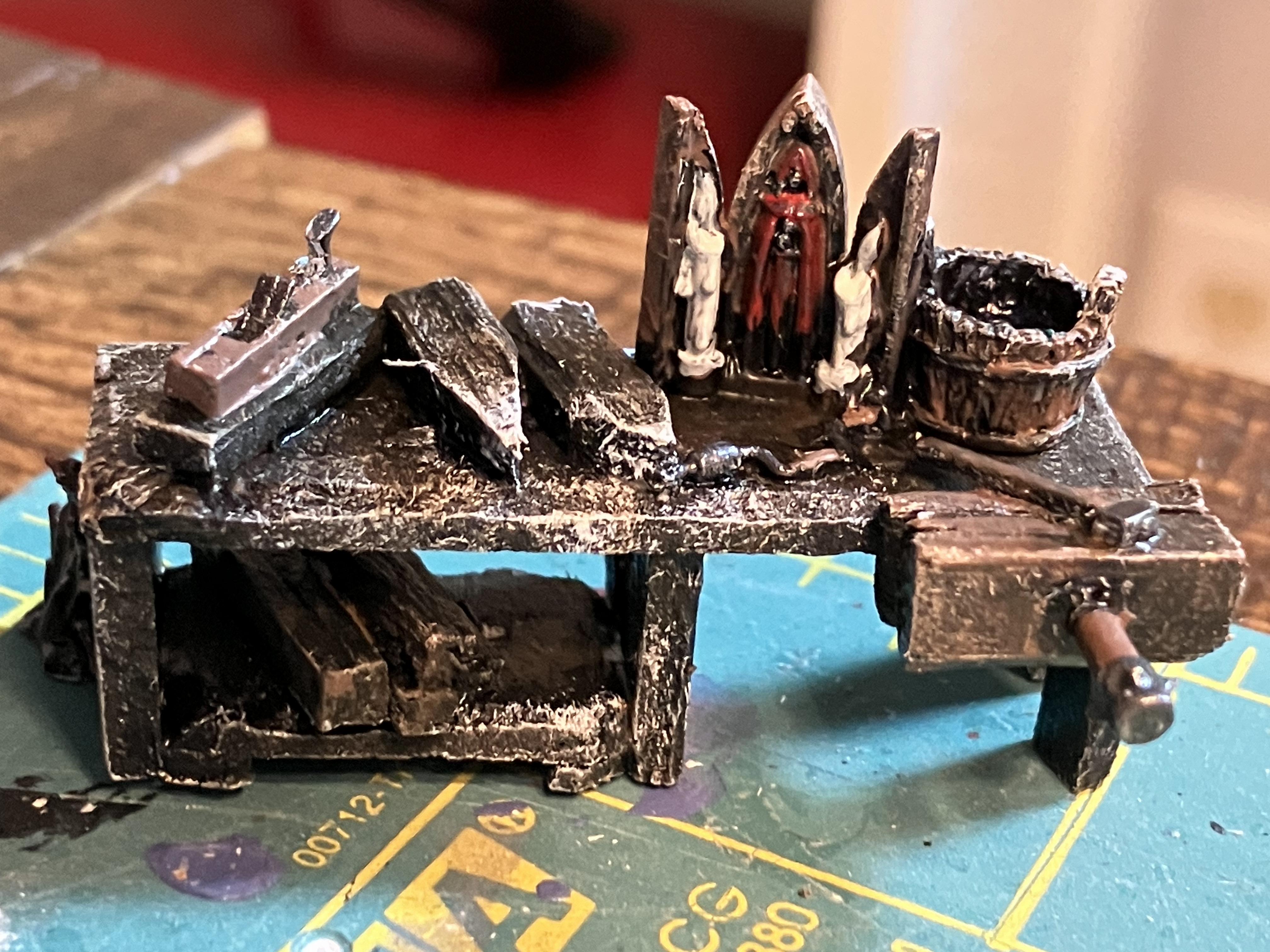 Age Of Sigmar, Carpenter, Details, Kitbash, Medieval, Mordheim, Painting, Scratch Build, Terrain, Village, Warhammer Fantasy