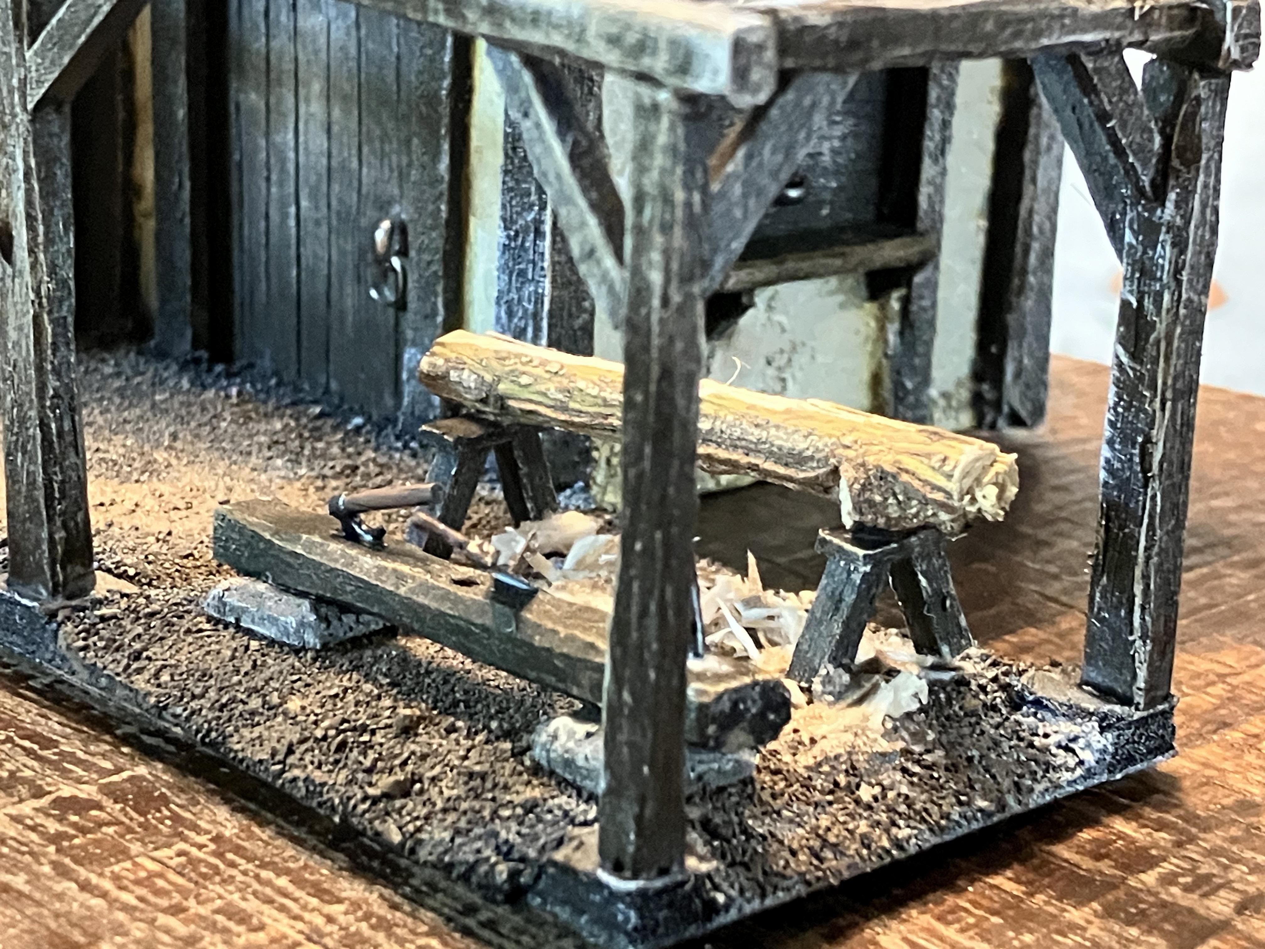 Age Of Sigmar, Carpenter, Details, Kitbash, Medieval, Mordheim, Painting, Scratch Build, Terrain, Village, Warhammer Fantasy