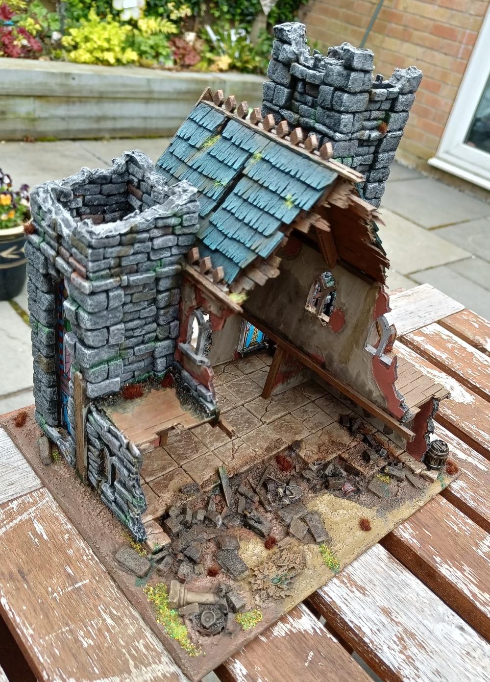 Mdf, Mordheim, Ruined Church, Terrain