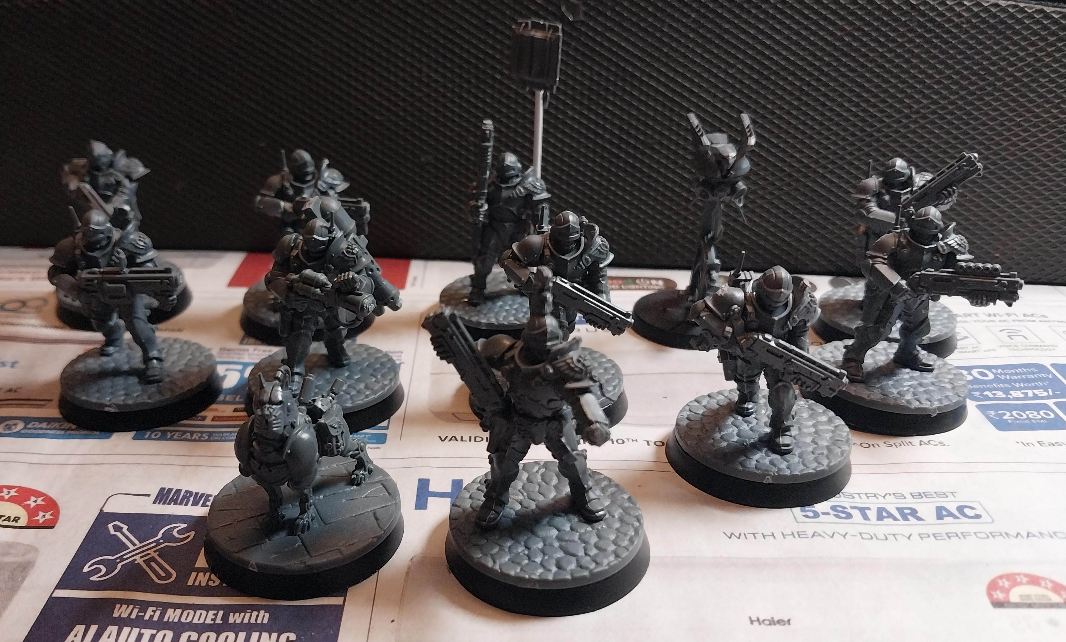 Adeptus Arbites, Exaction Team, Sisters Of Battle