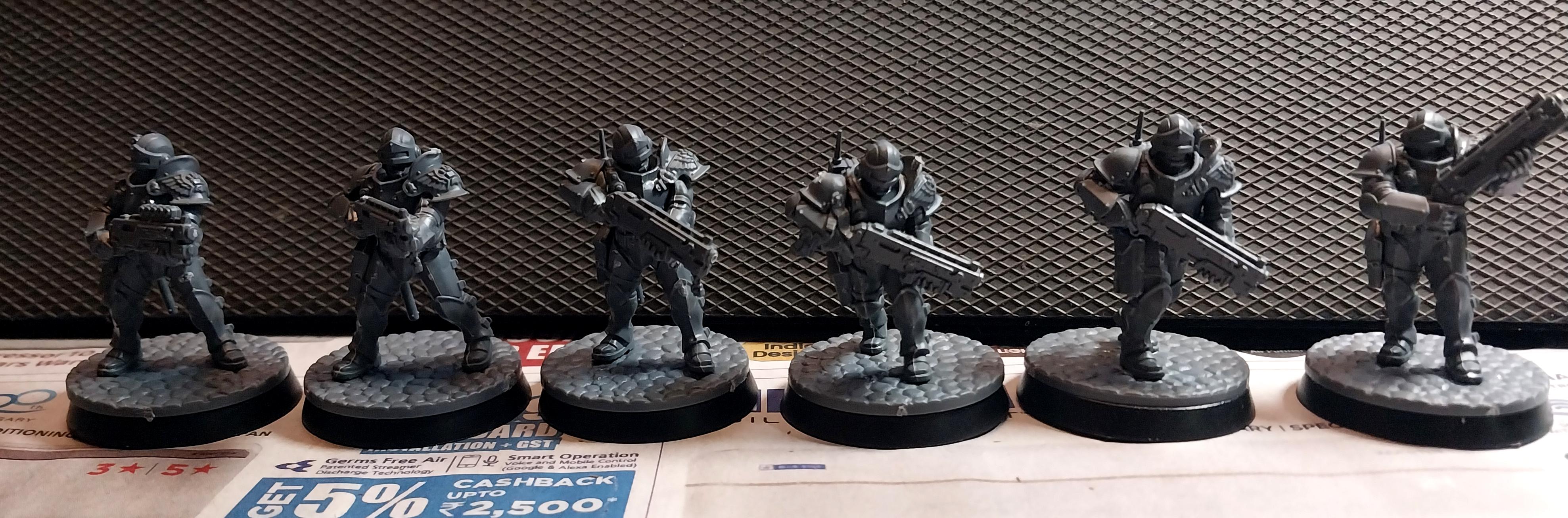 Adeptus Arbites, Exaction Team, Sisters Of Battle