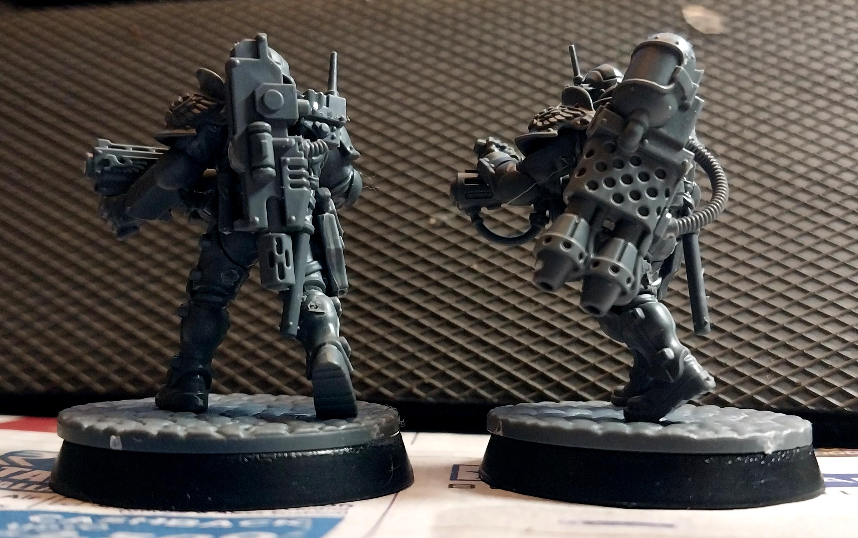Adeptus Arbites, Exaction Team, Heavy Flamer, Meltagun, Sisters Of Battle