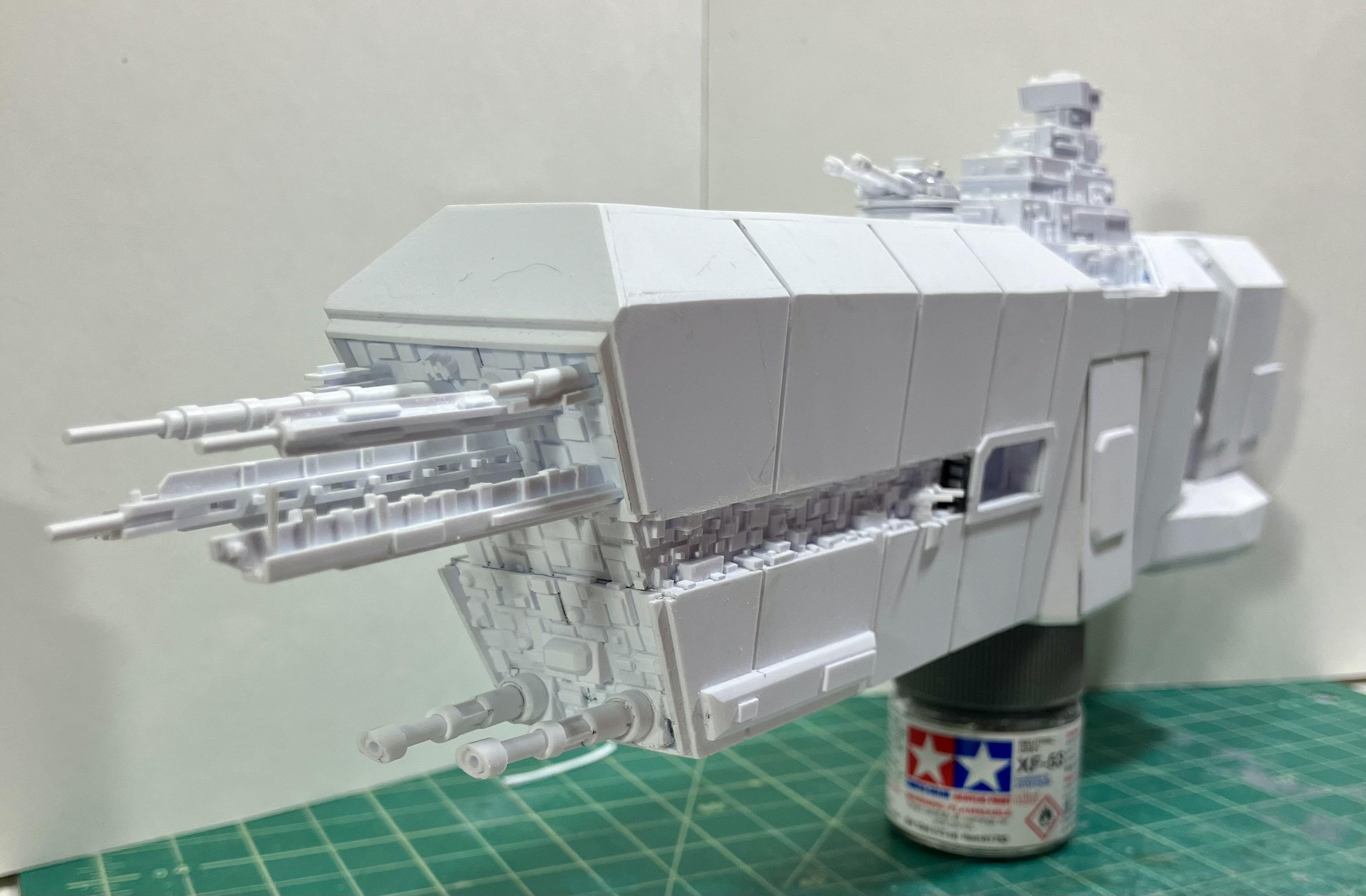 Destroyer, Scratch Build, Spaceship, Starship