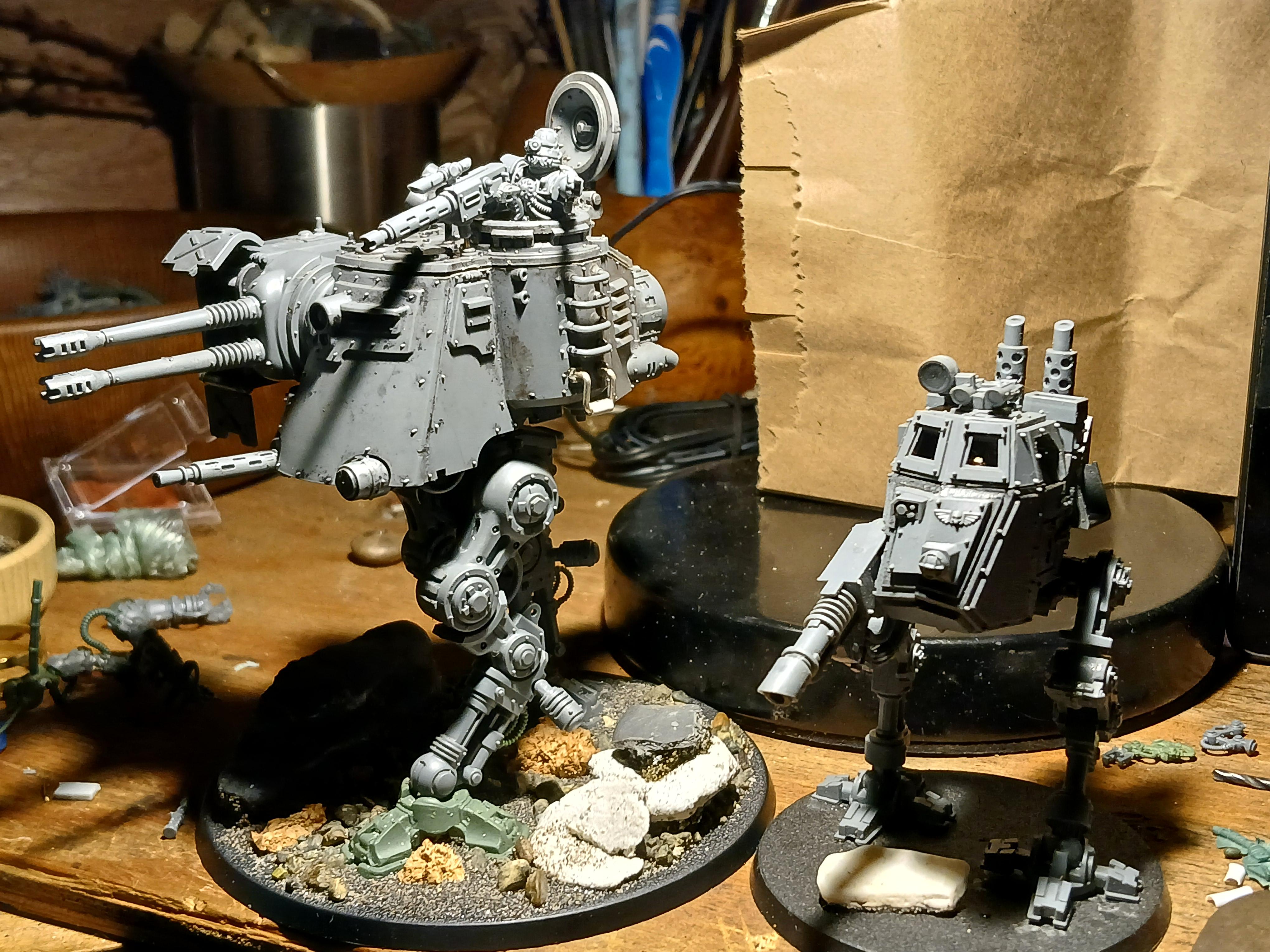 Adeptus Mechanicus, Conversion, Dunecrawler, Kitbash, Warhammer 40,000